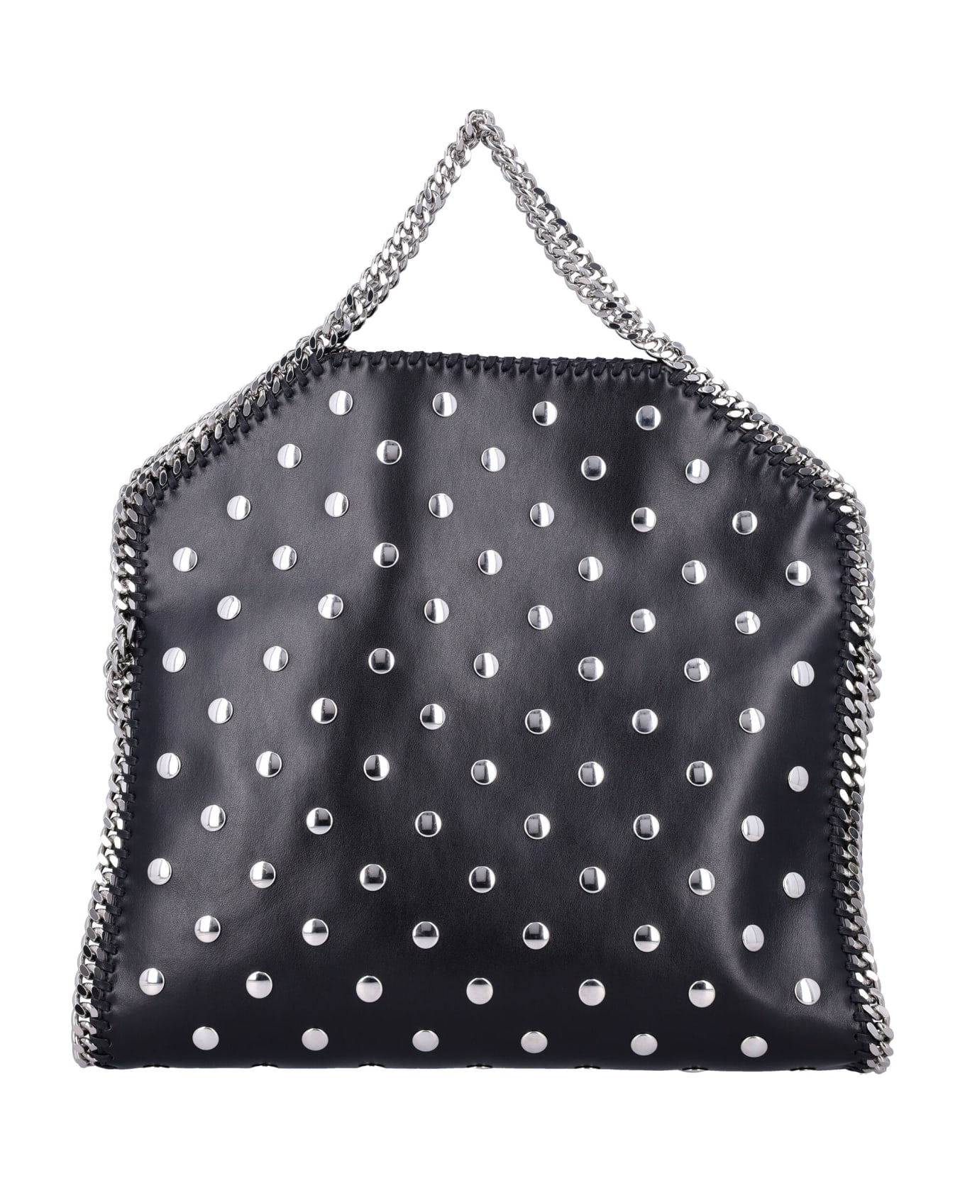 Stella McCartney Studded 3 Chains Falabella Bag - BLACK