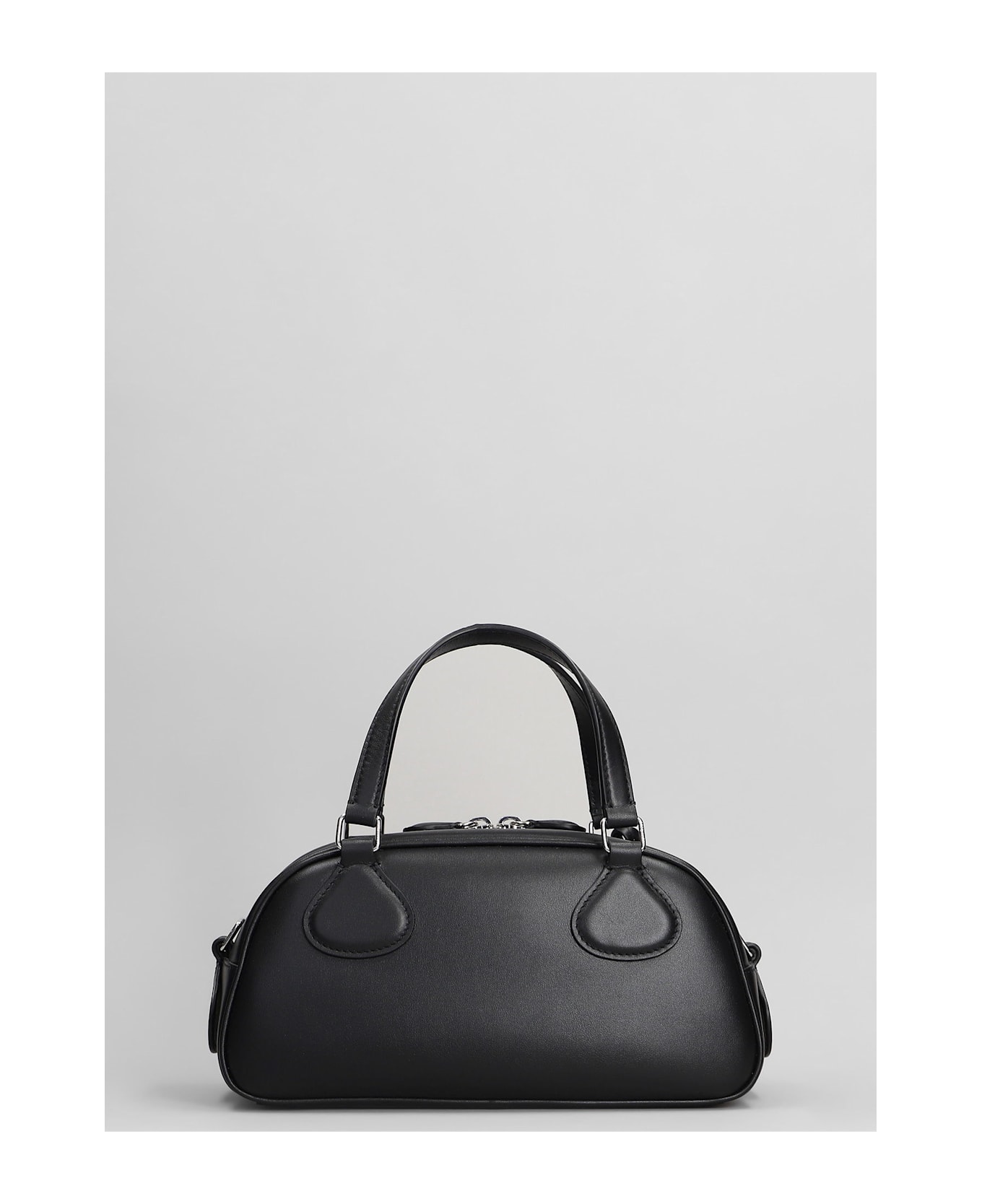 Courrèges Friday Bag Shoulder Bag In Black Leather - black