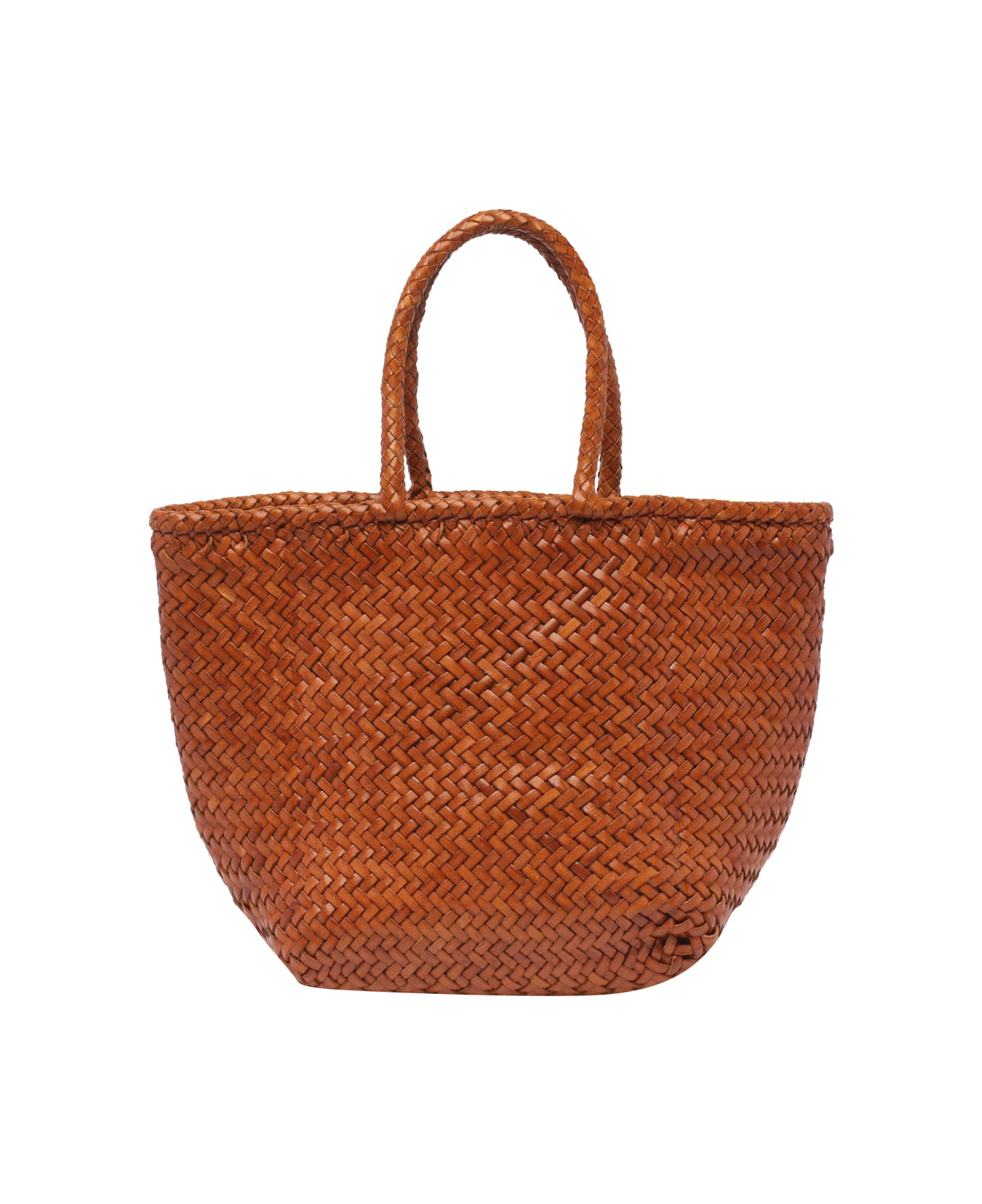 Dragon Diffusion Small Grace Basket Bag - Brown