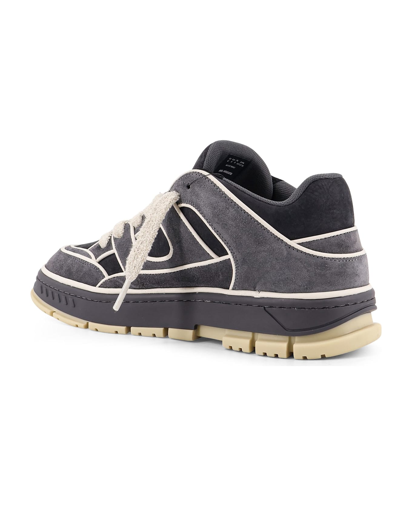 Axel Arigato Area Lo Low-top Suede Sneakers - Blackbeige