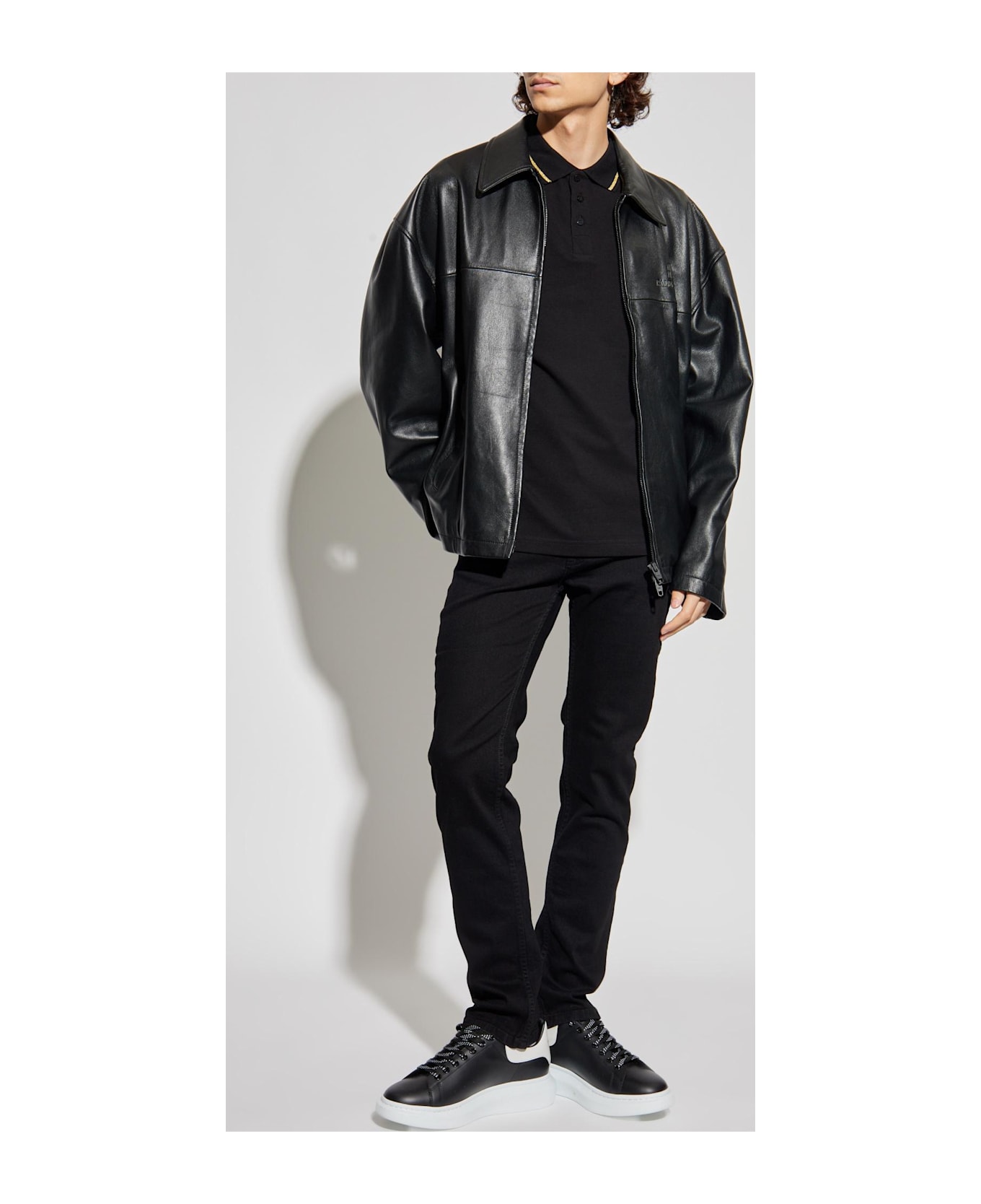 Versace Jeans Couture Tapered Leg Jeans - black