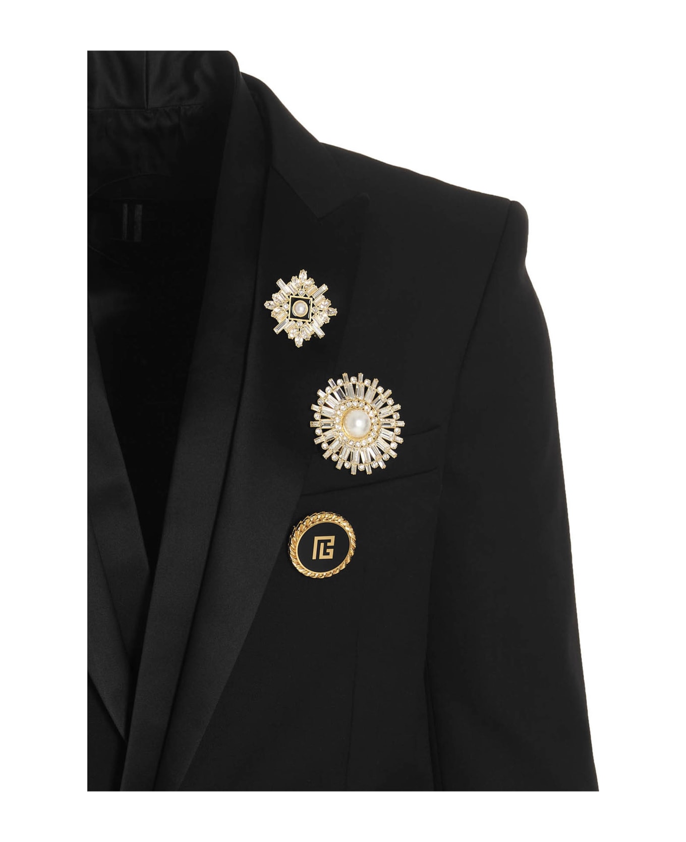 Balmain Pin Blazer Jacket | italist