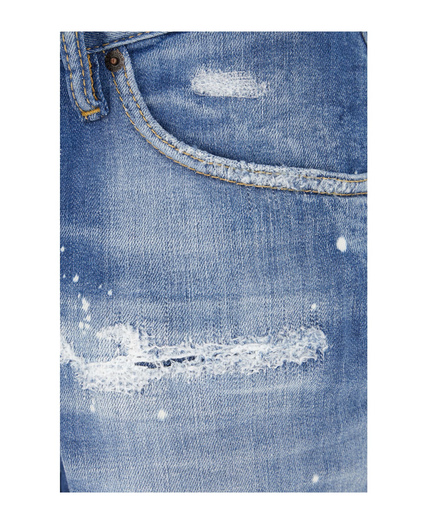 Dsquared2 Denim Marine Bermuda Shorts - NAVY BLUE