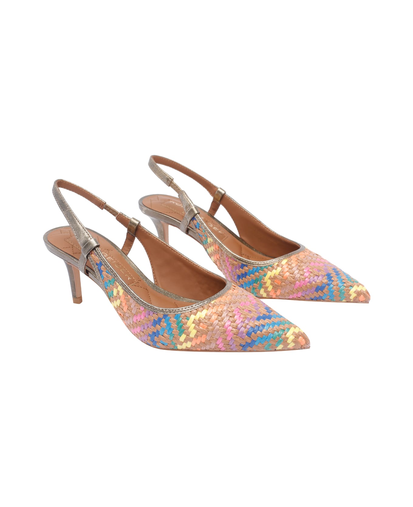 Kurt Geiger Belgravia Slingback Heels - MultiColour