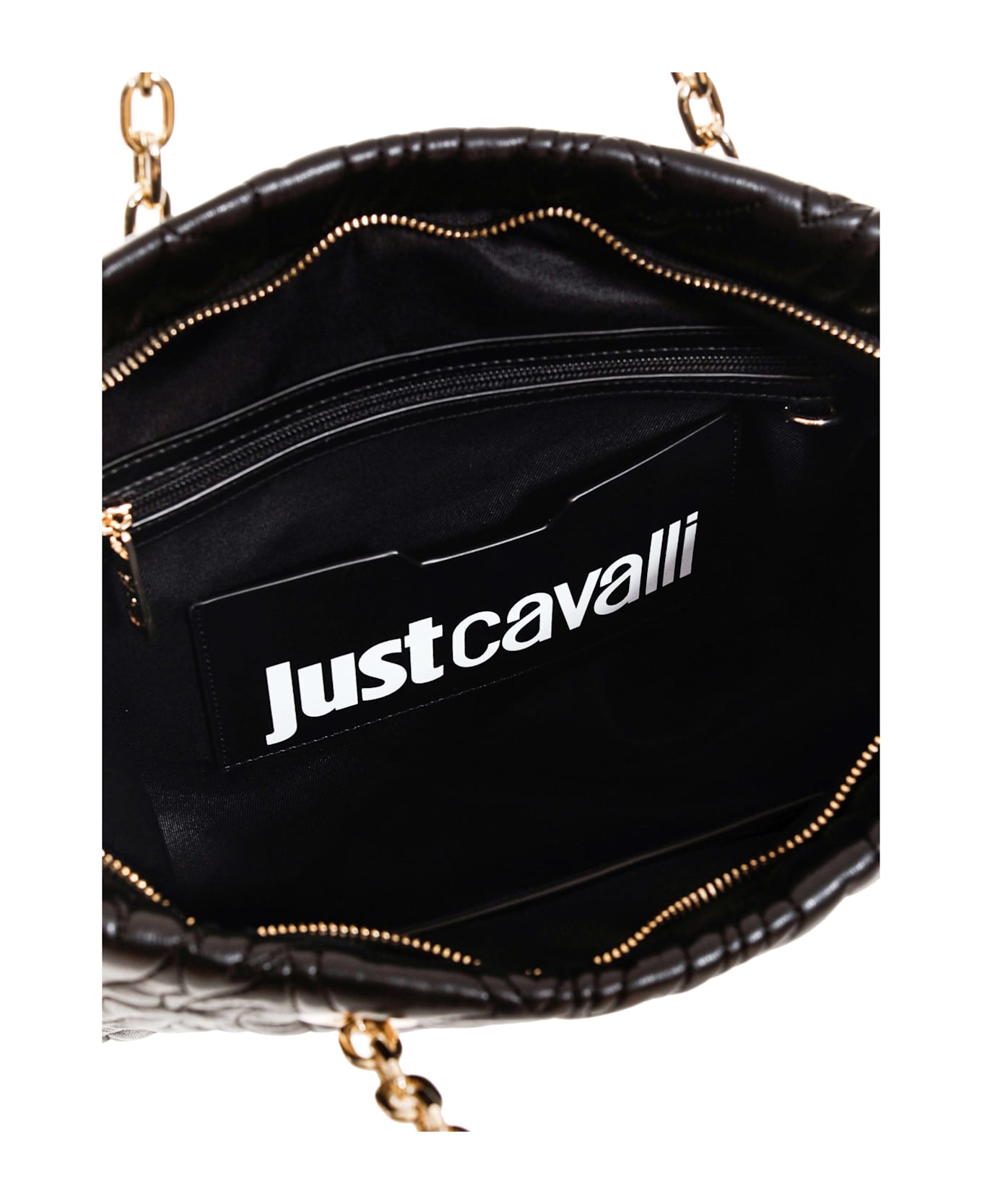 Just Cavalli Tote Bag - Black