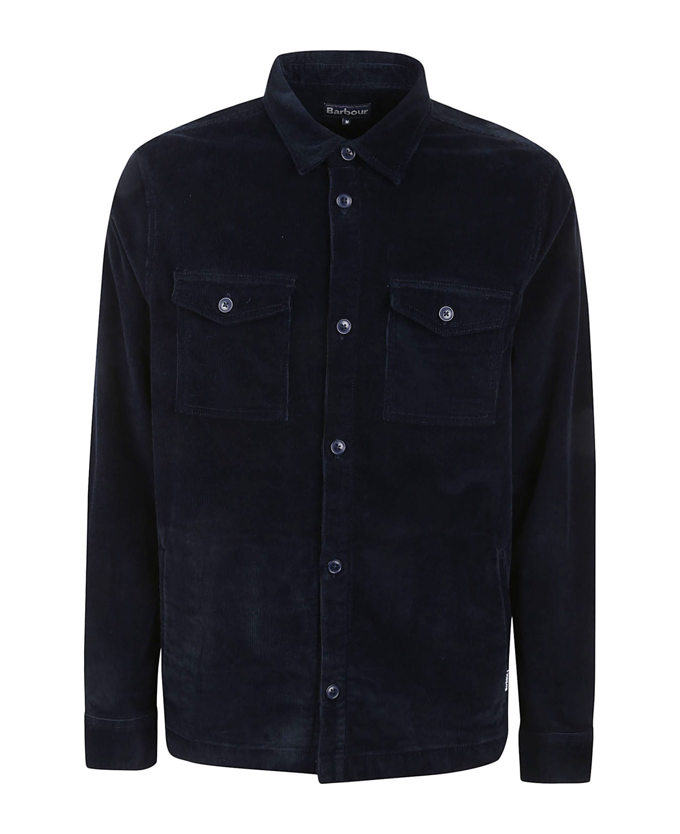 Barbour Cord Overshirt - Blue