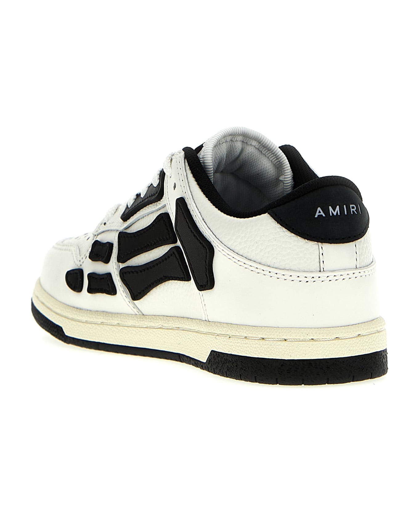 AMIRI 'asymmetric Low' Sneakers - White Black