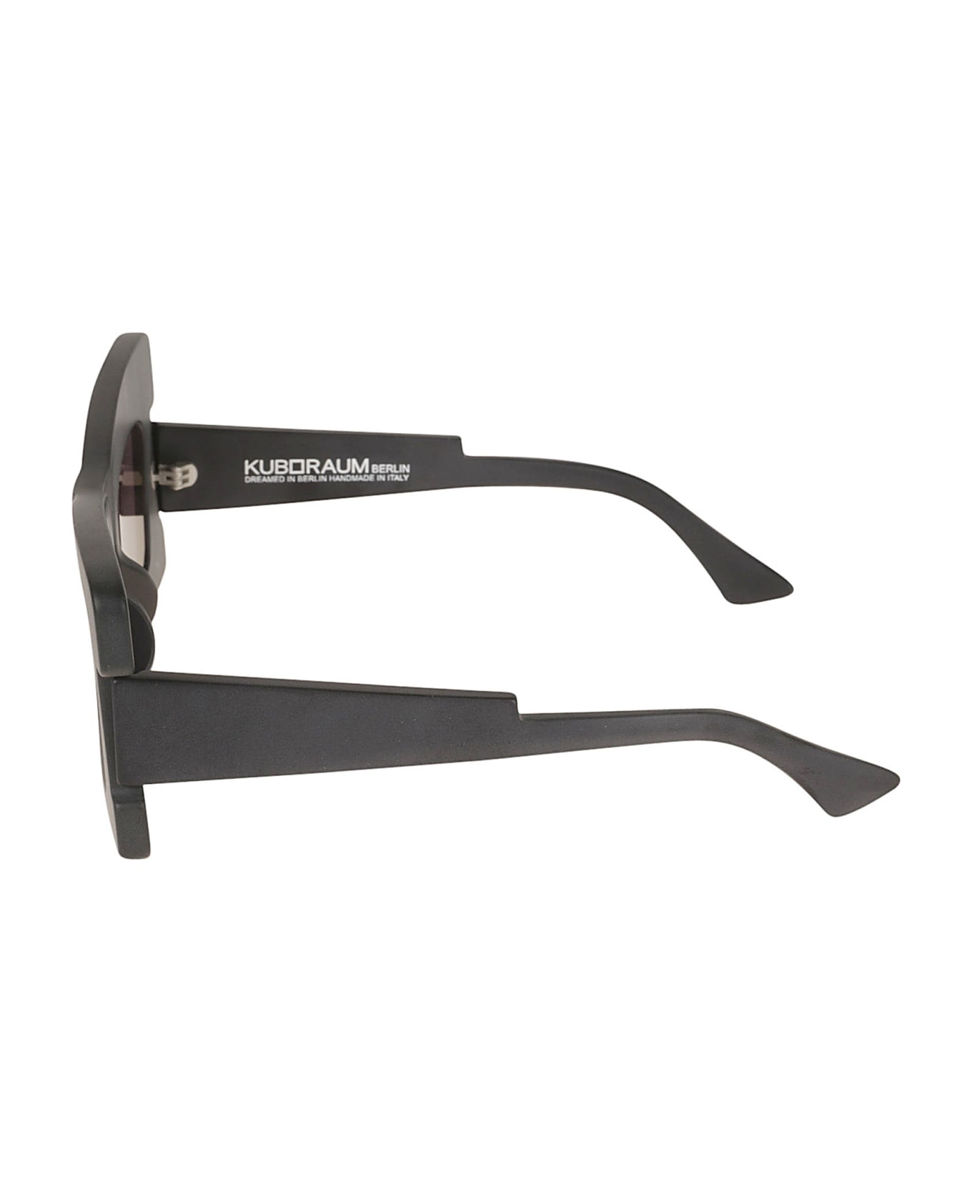 Kuboraum Thick Square Sunglasses - Black