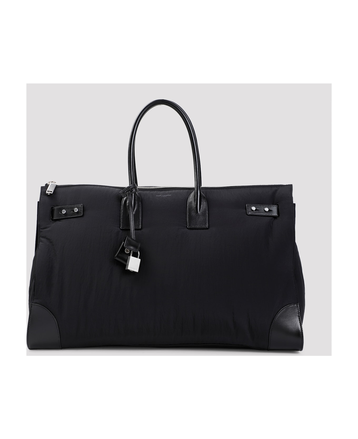 Saint Laurent Ysl Duffle Bag - Nero Nero