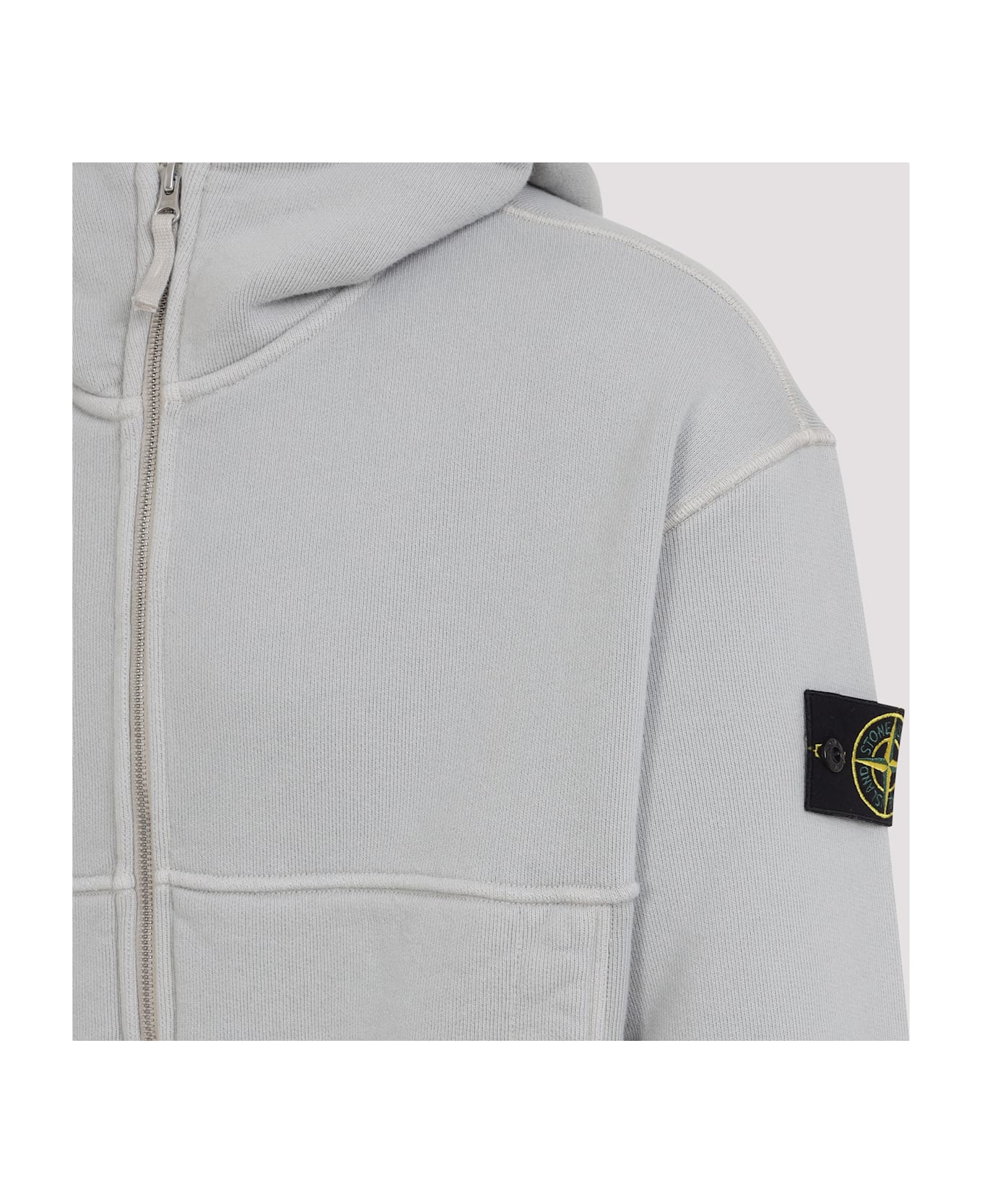 Stone Island Sweatshirt - Pearl Grey