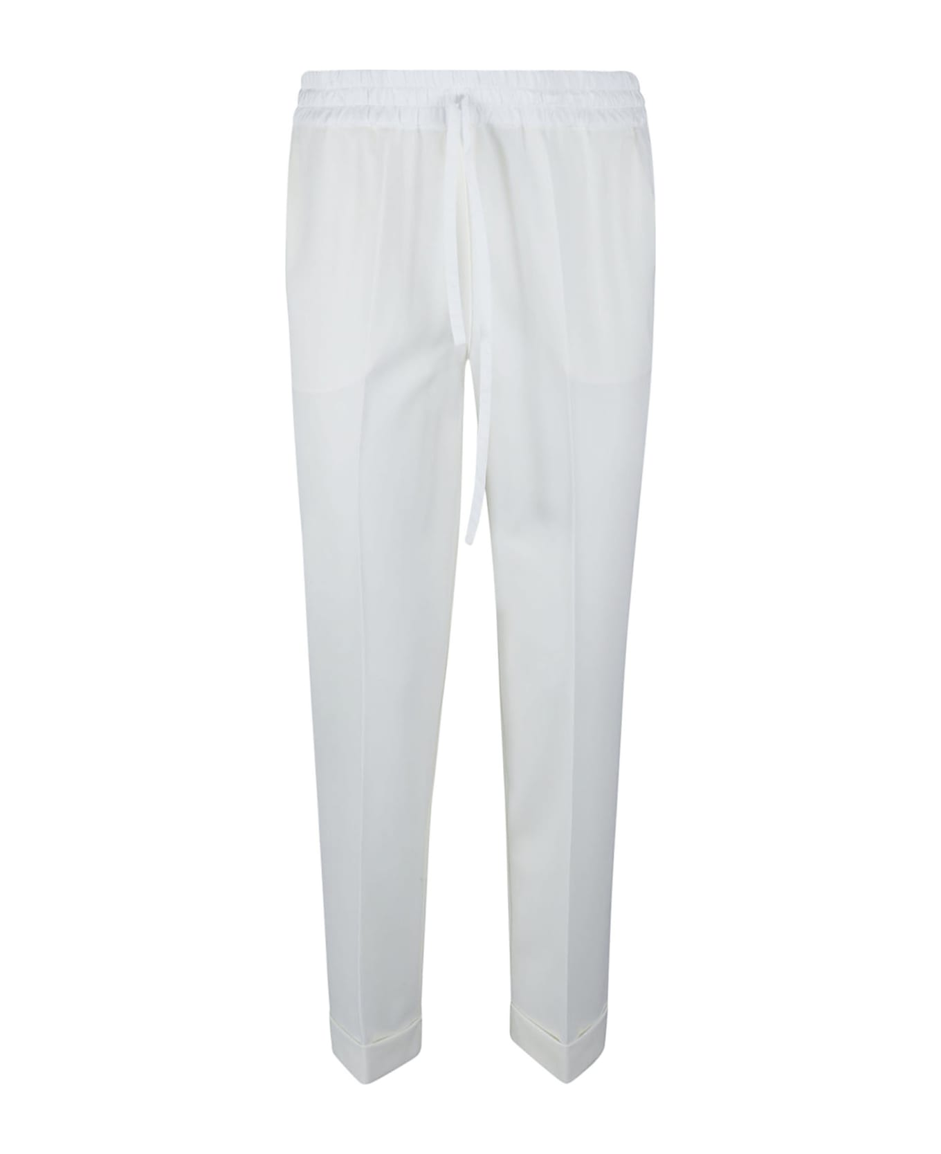Parosh Liliuxy Trousers - WHITE