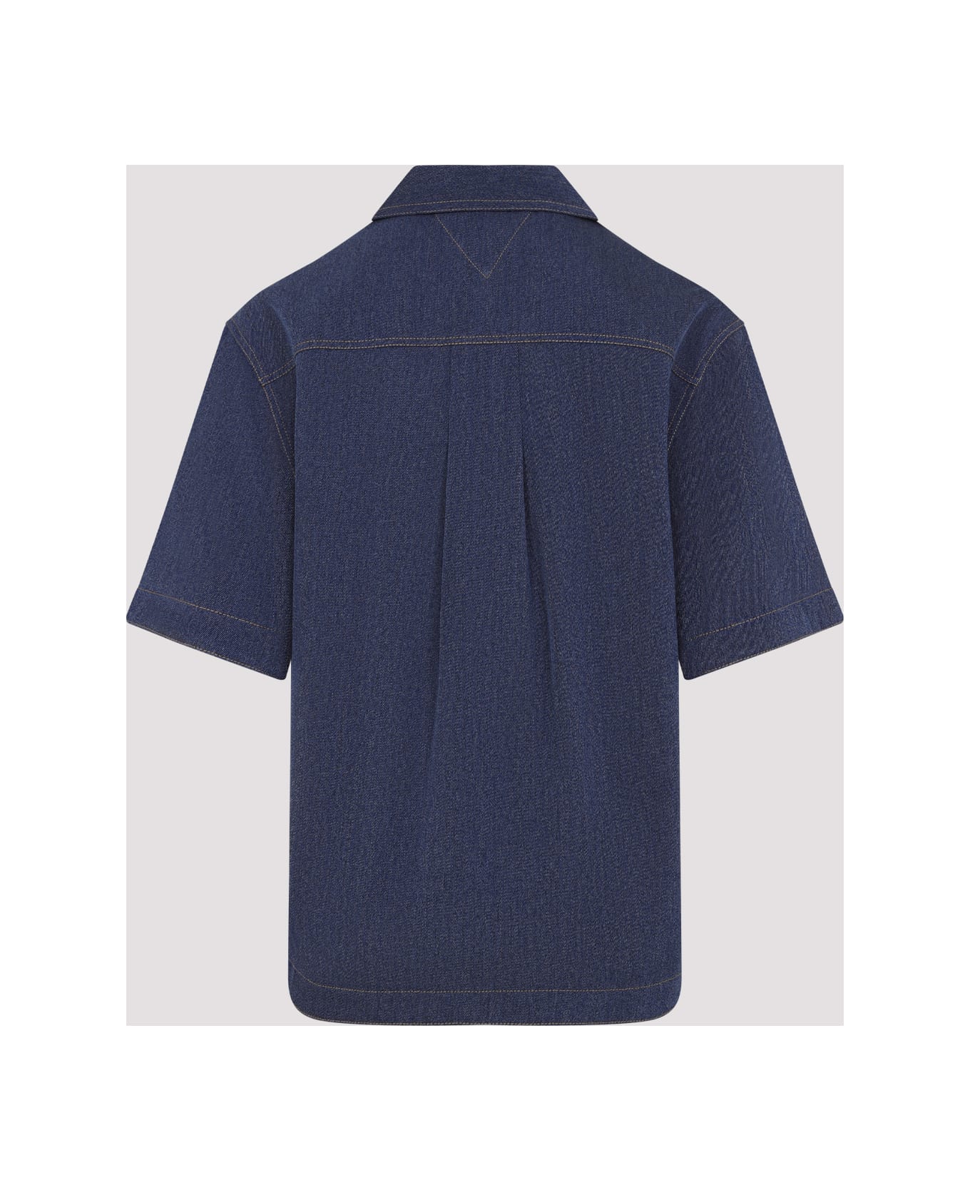 Bottega Veneta Wool Cotton Shirt - Indigo
