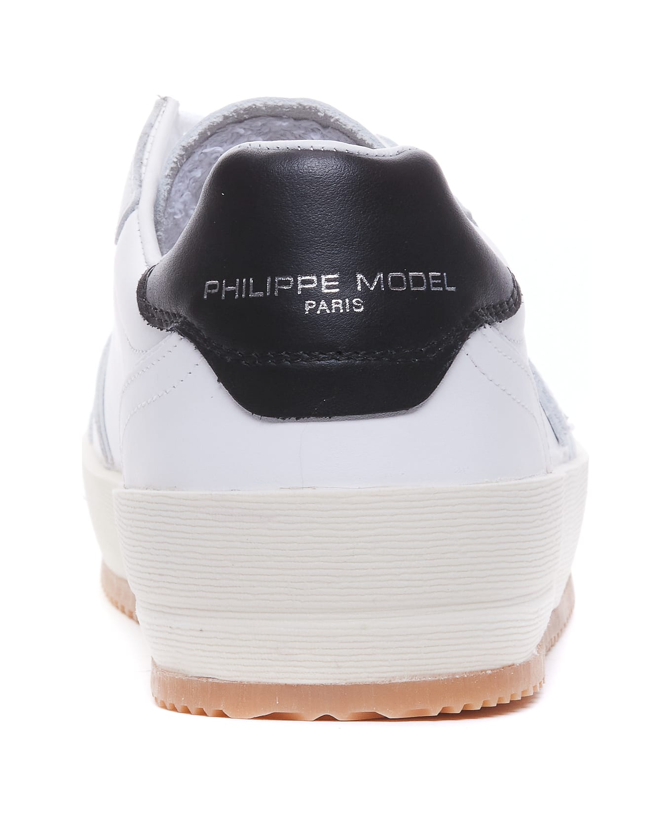 Philippe Model Nice Low Sneakers Philippe Model - WHITE/BLACK