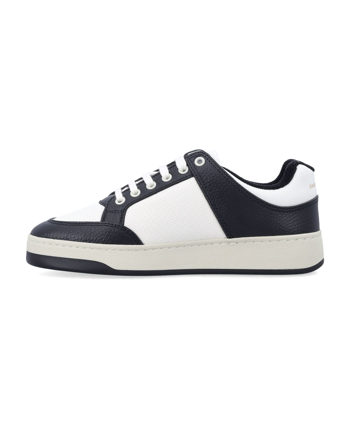 Saint Laurent Sl/61 Woman
s Sneakers - COFFEE WHITE/NERO/CO