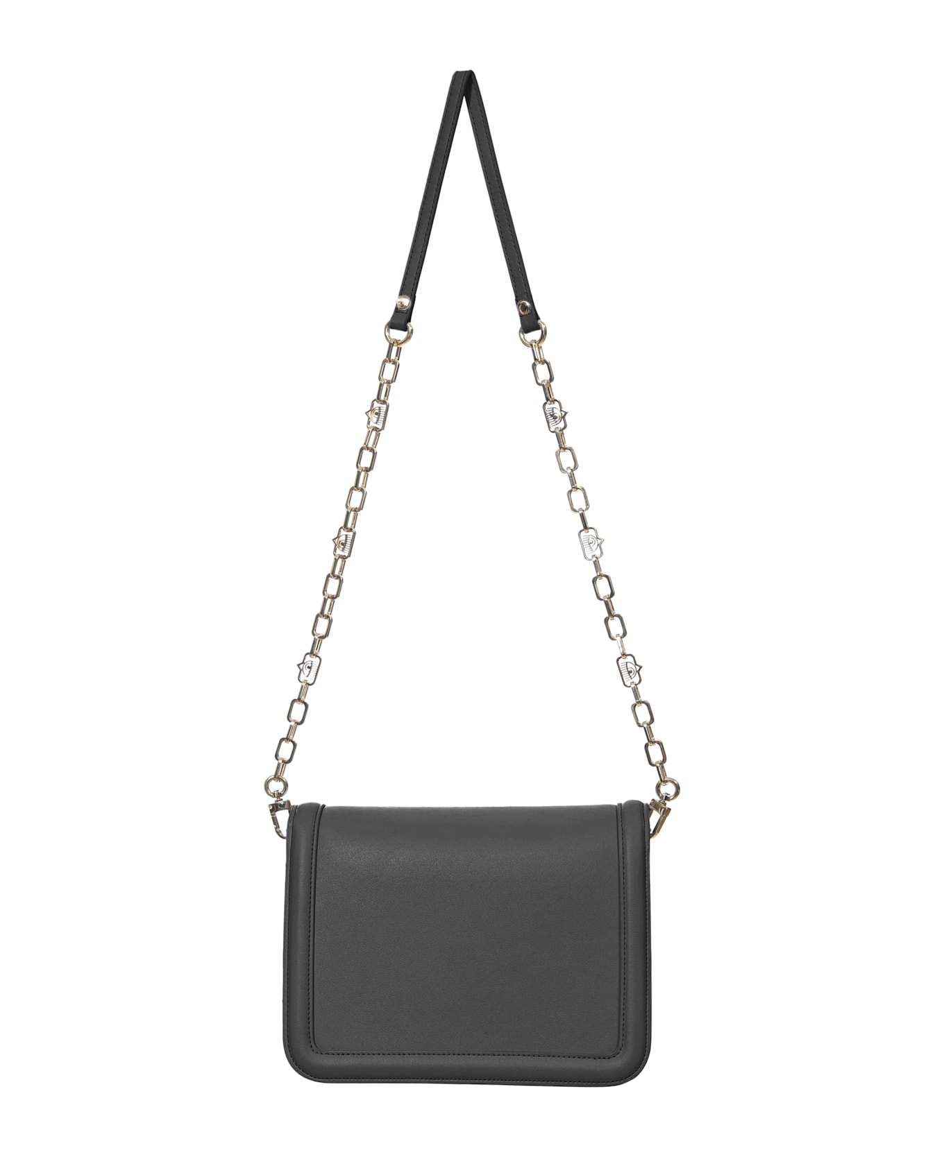 Chiara Ferragni Black Shoulder Bag - Black