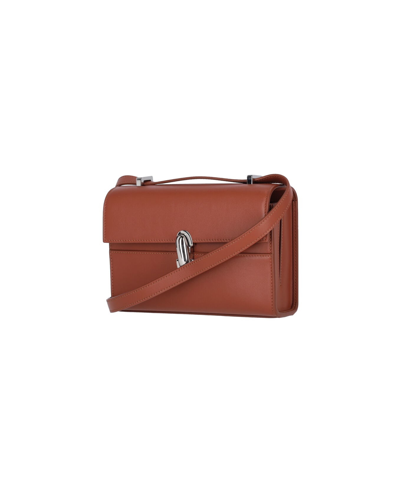 Savette "symmetry 19" Crossbody Bag - Brown