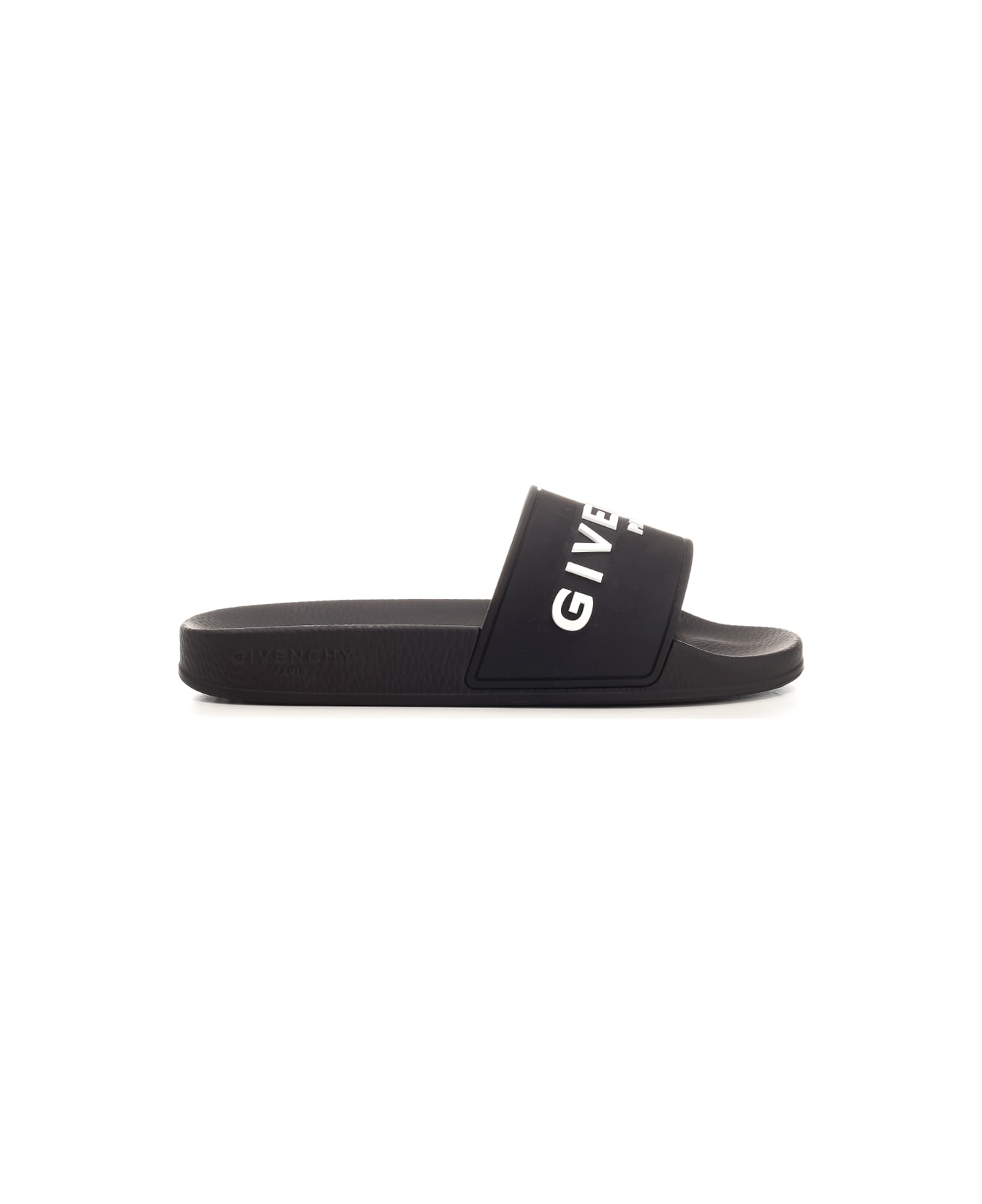 Givenchy Rubber Slide - Black
