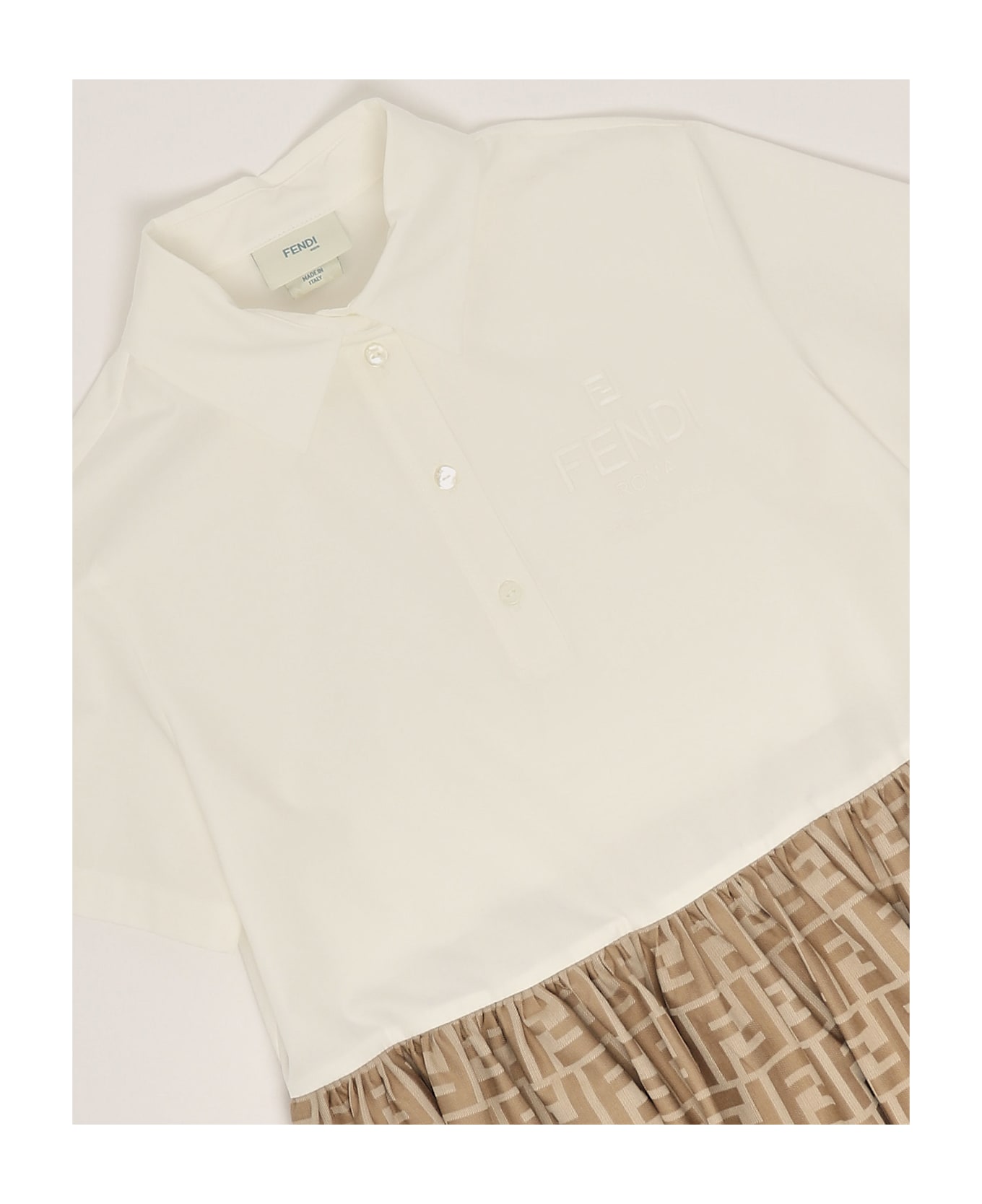 Fendi Dress Dress - BIANCO-BEIGE