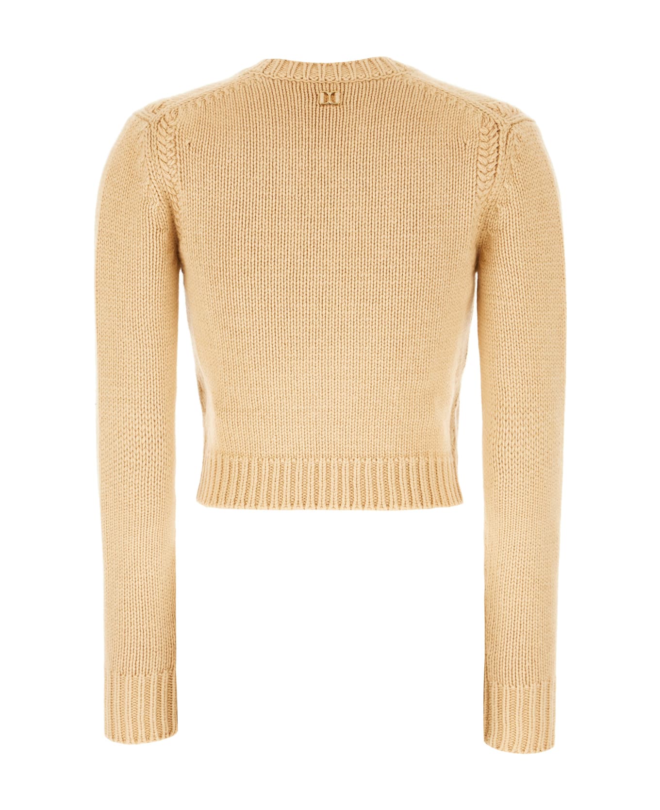 Chloé Beige Cotton And Cashmere Cardigan - ULTIMATE NUDE