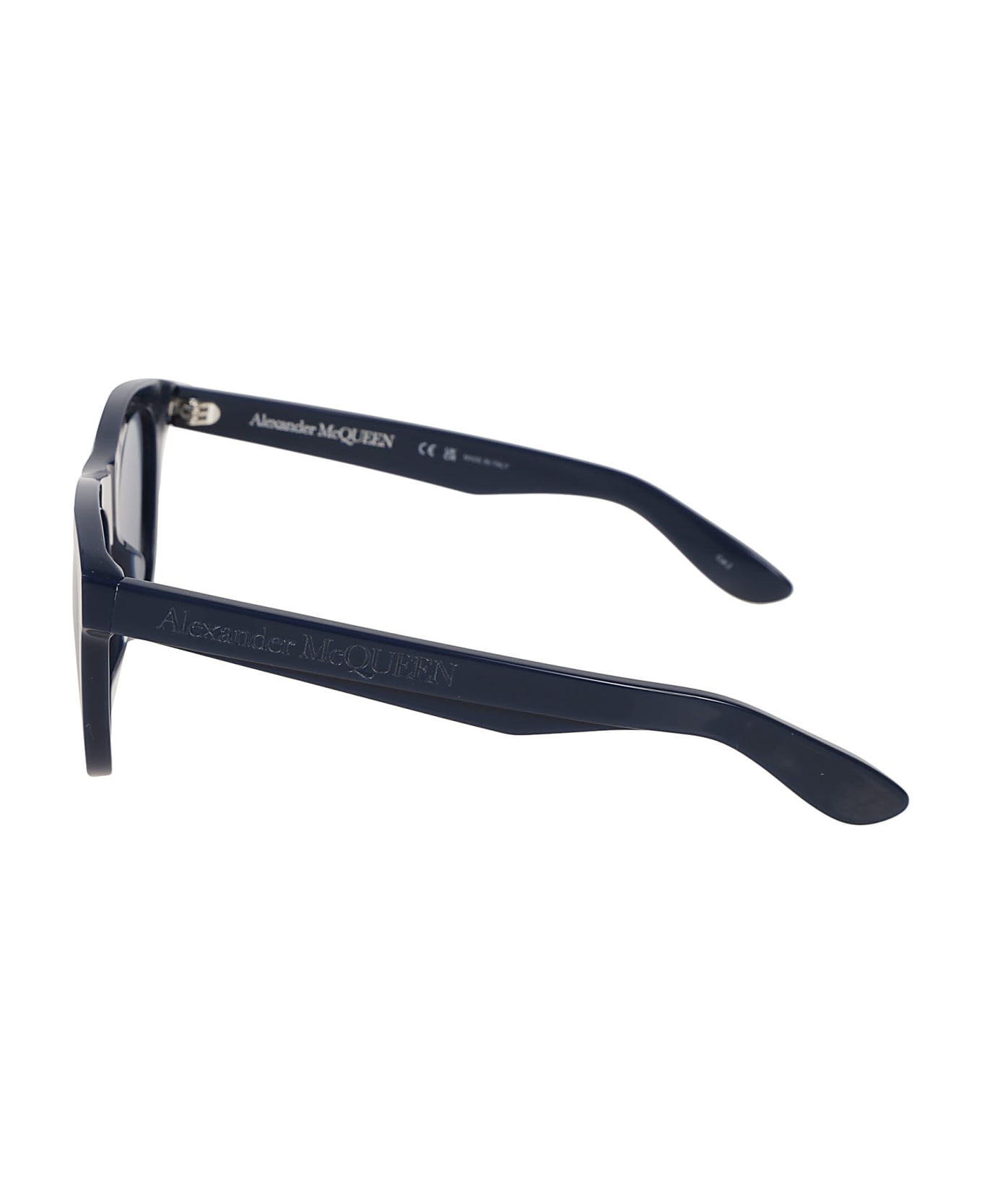Alexander McQueen Eyewear Am0421s Sunglasses - Blue Blue Blue サングラス