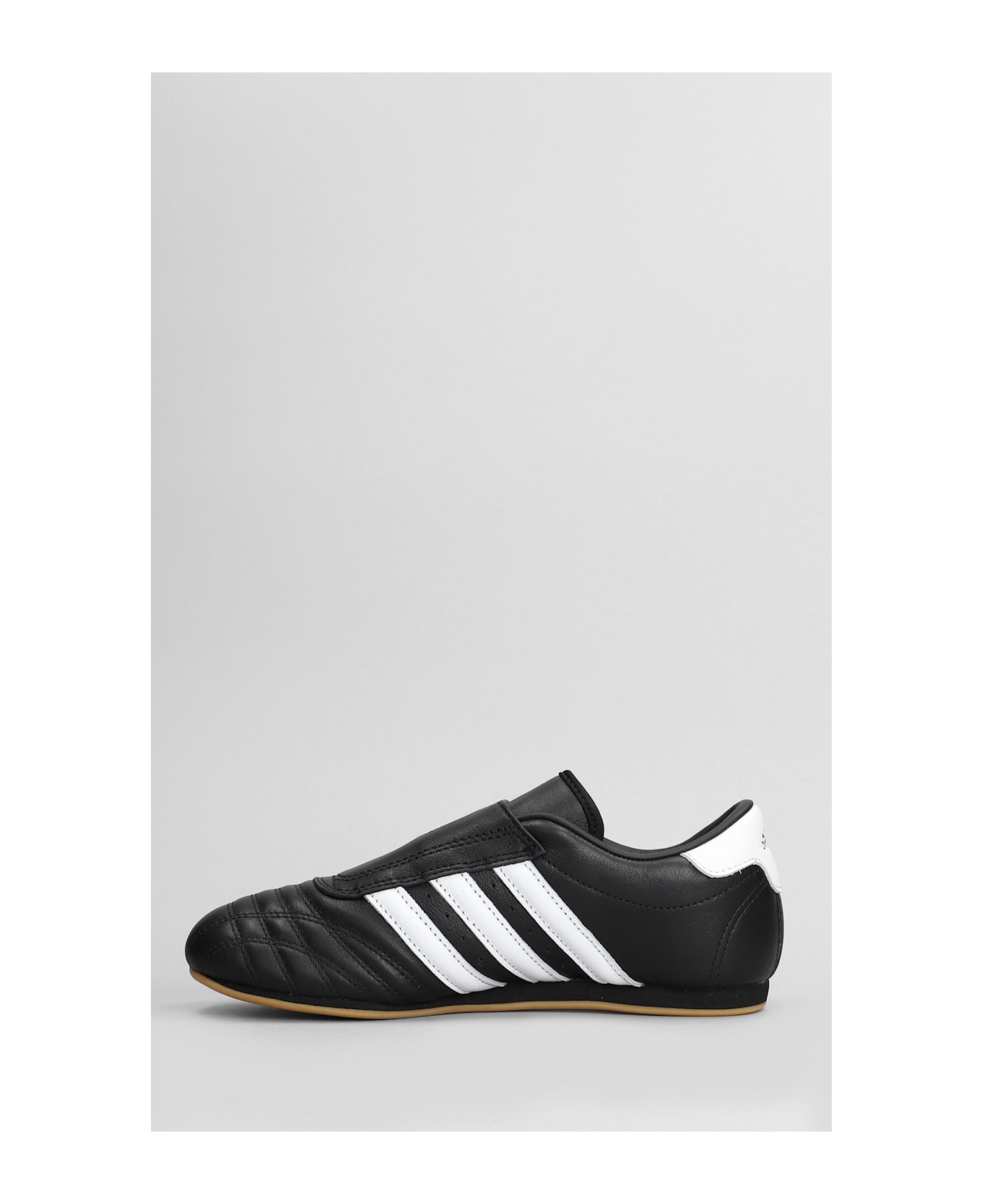 Adidas Taekwondo Sneakers In Black Leather - black