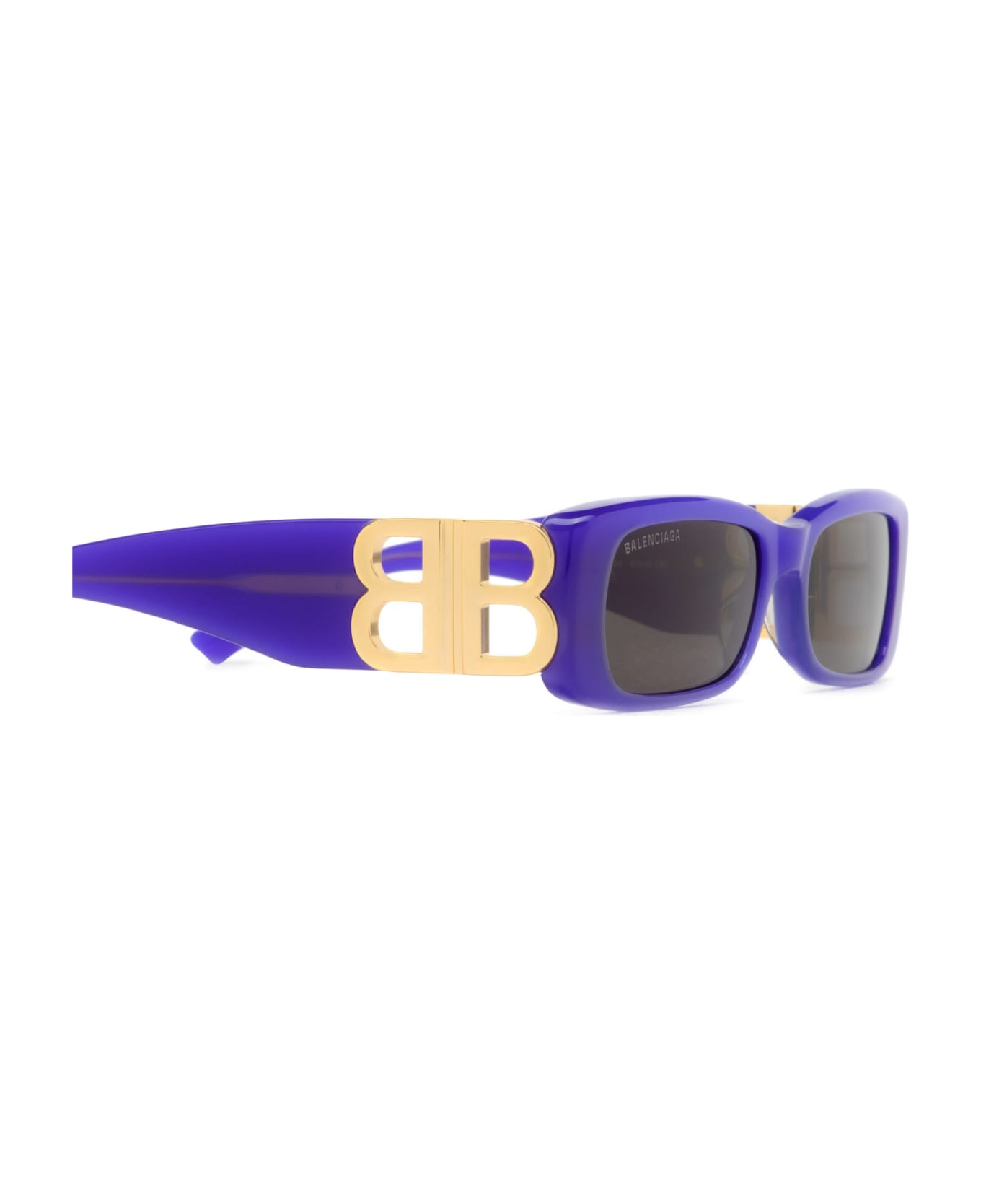 Balenciaga Eyewear Bb0096s Sunglasses - shiny milky purple