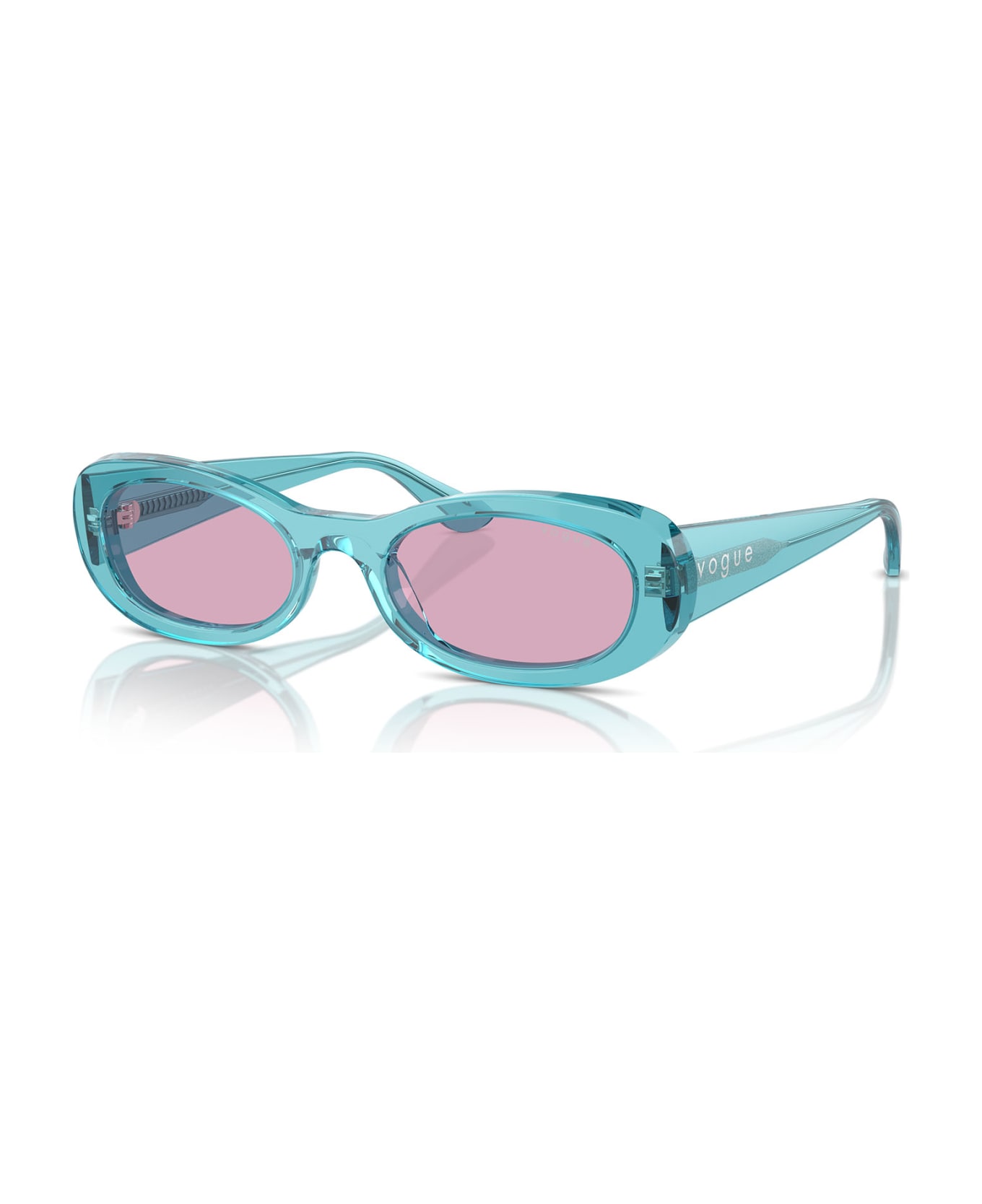 Vogue Eyewear Vo5582s Transparent Torquoise Sunglasses - Transparent Torquoise サングラス