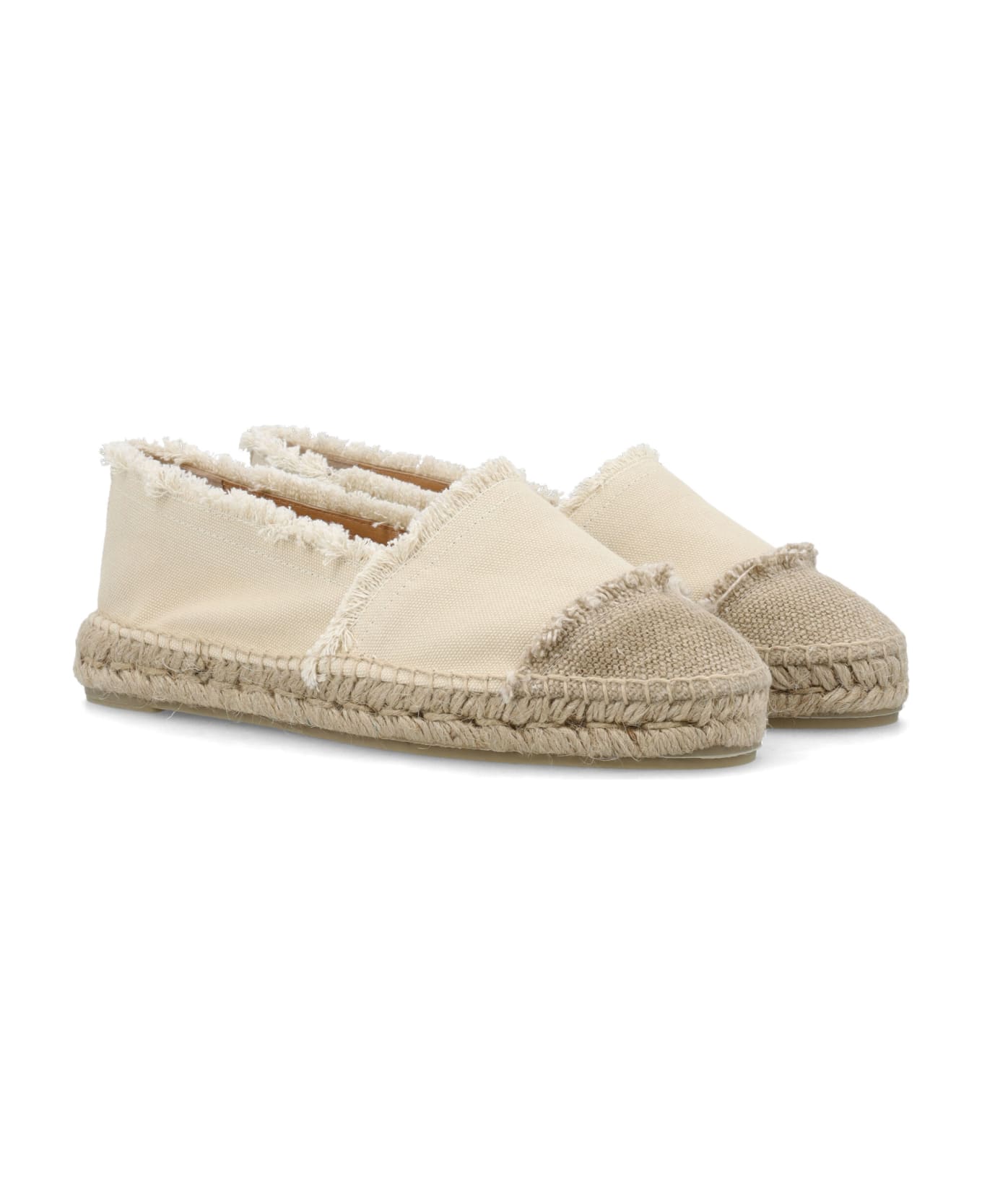 Castañer Kampala Espadrilles - IVORY BEIGE