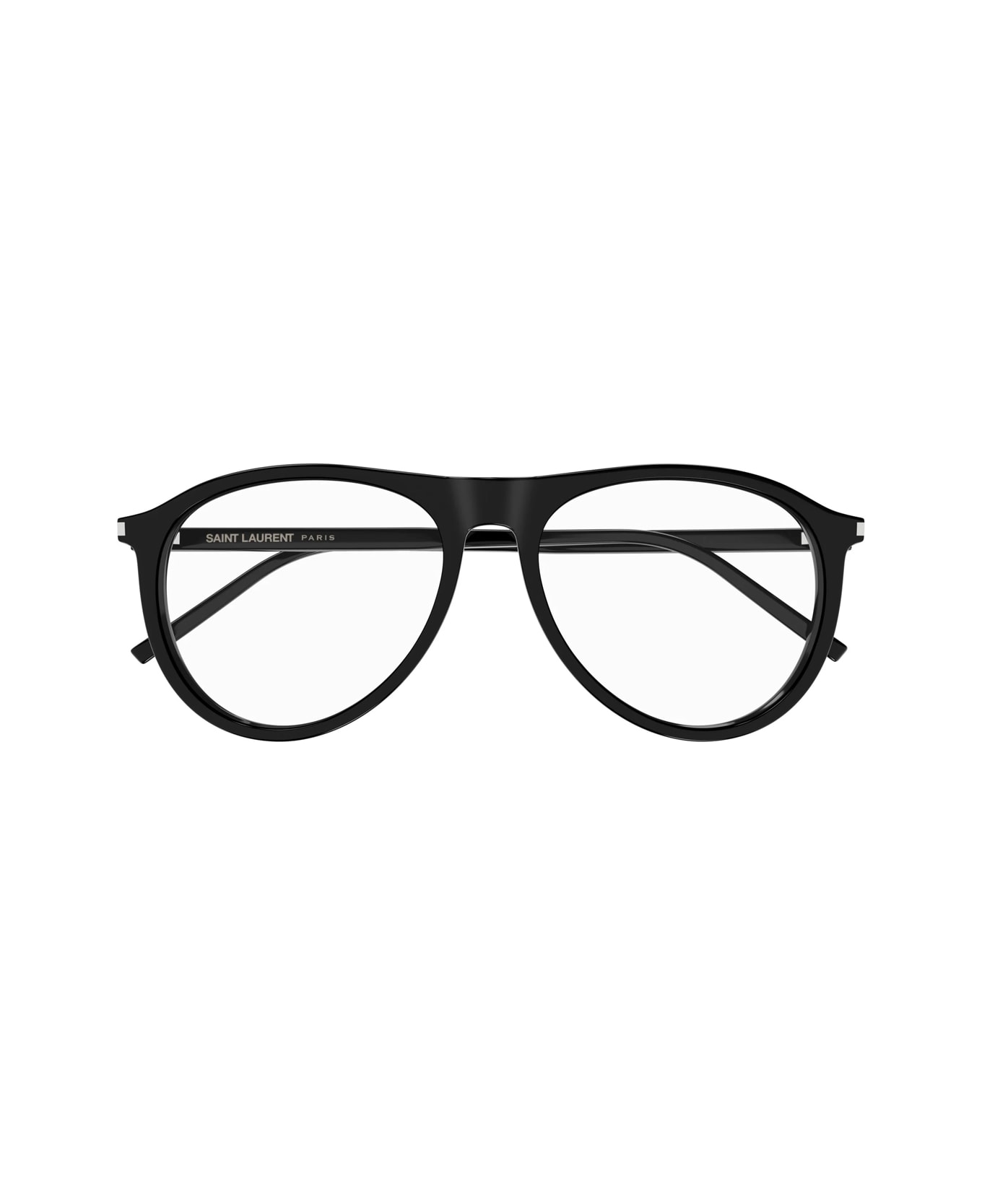 Saint Laurent Eyewear Sl 667 Opt Linea Classic 001 Black Glasses - Nero