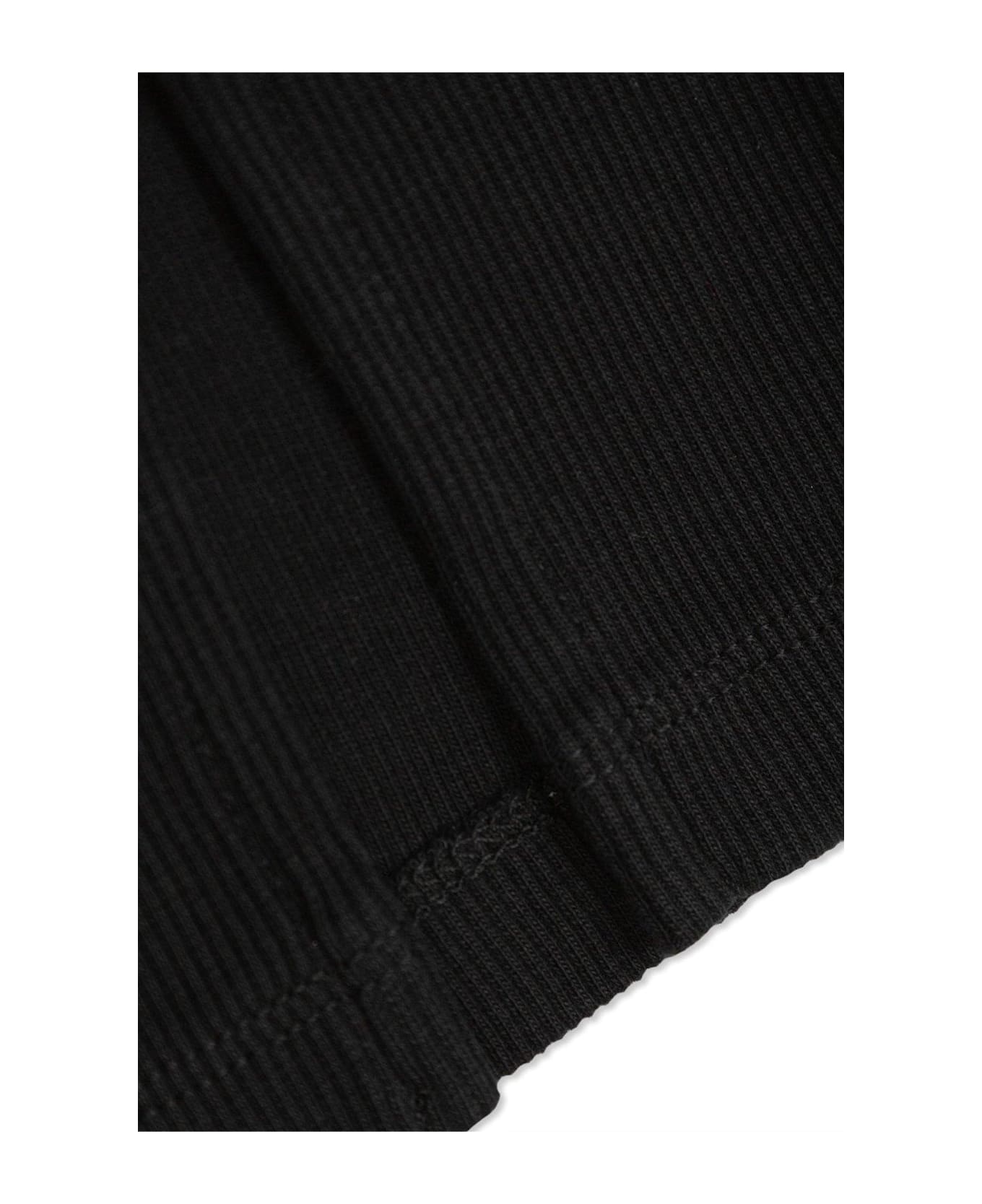 Off-White Logo Printed Trousers - Black White
