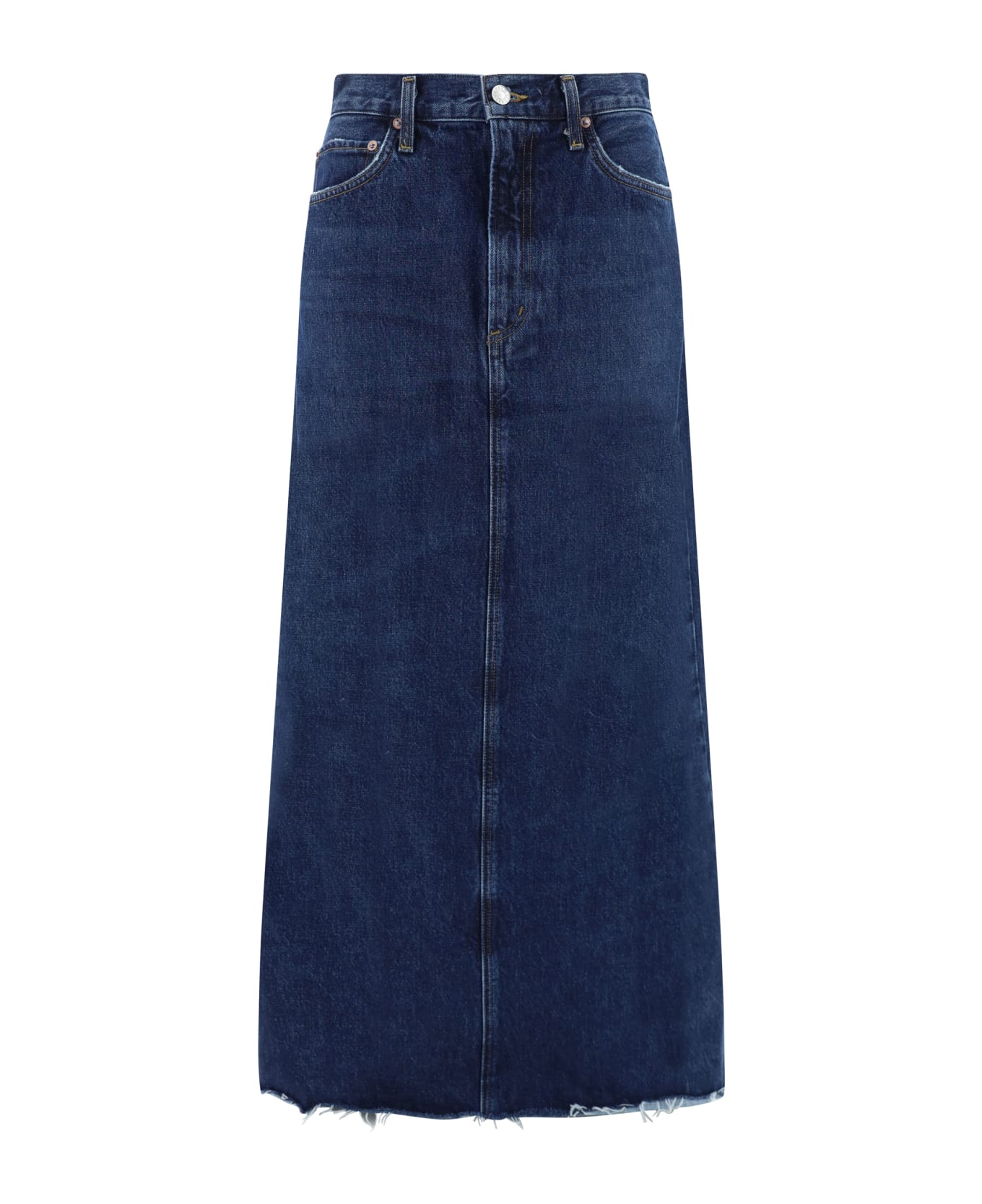 AGOLDE Denim Skirt - BLUE