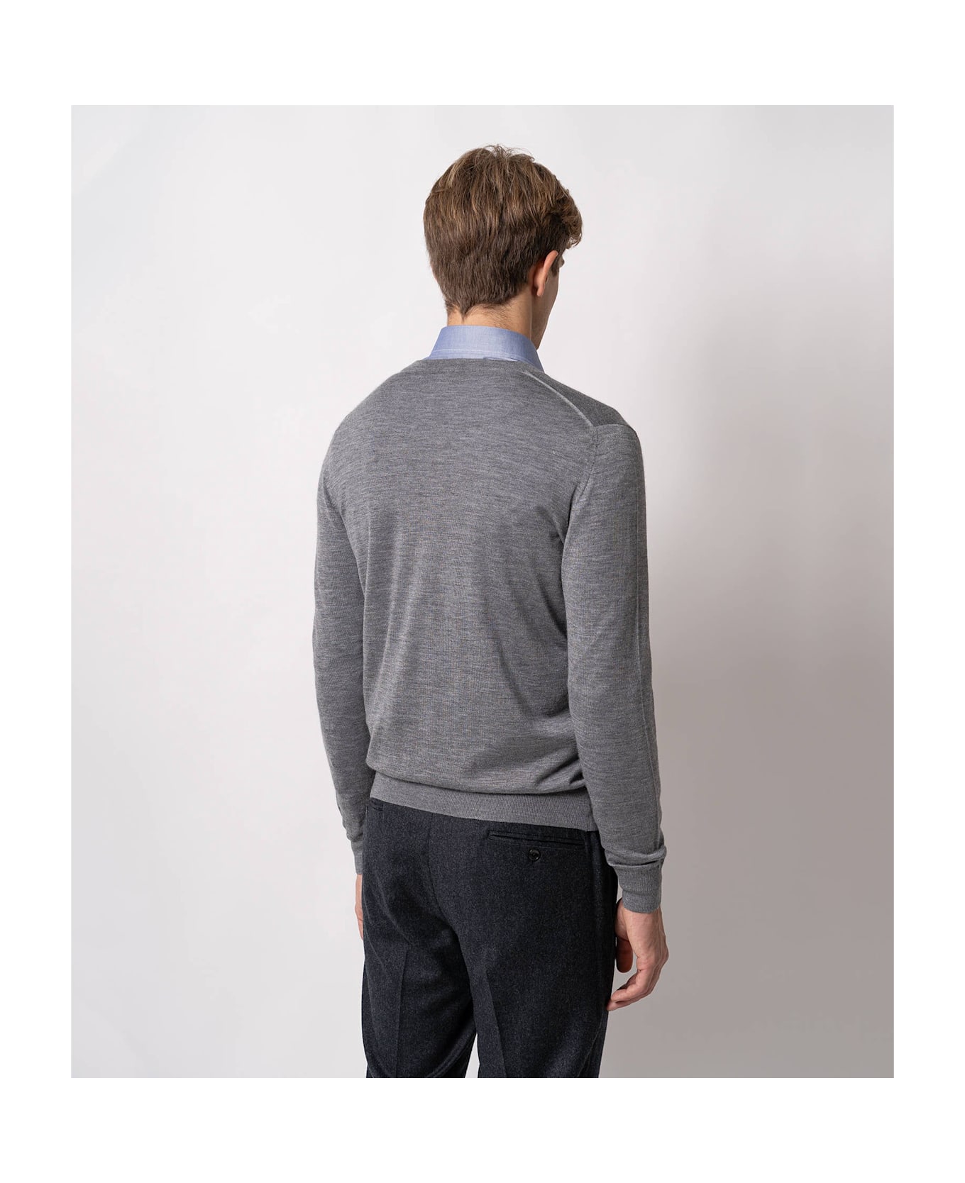 Larusmiani Cardigan Spirit 54 Cardigan - LightGray