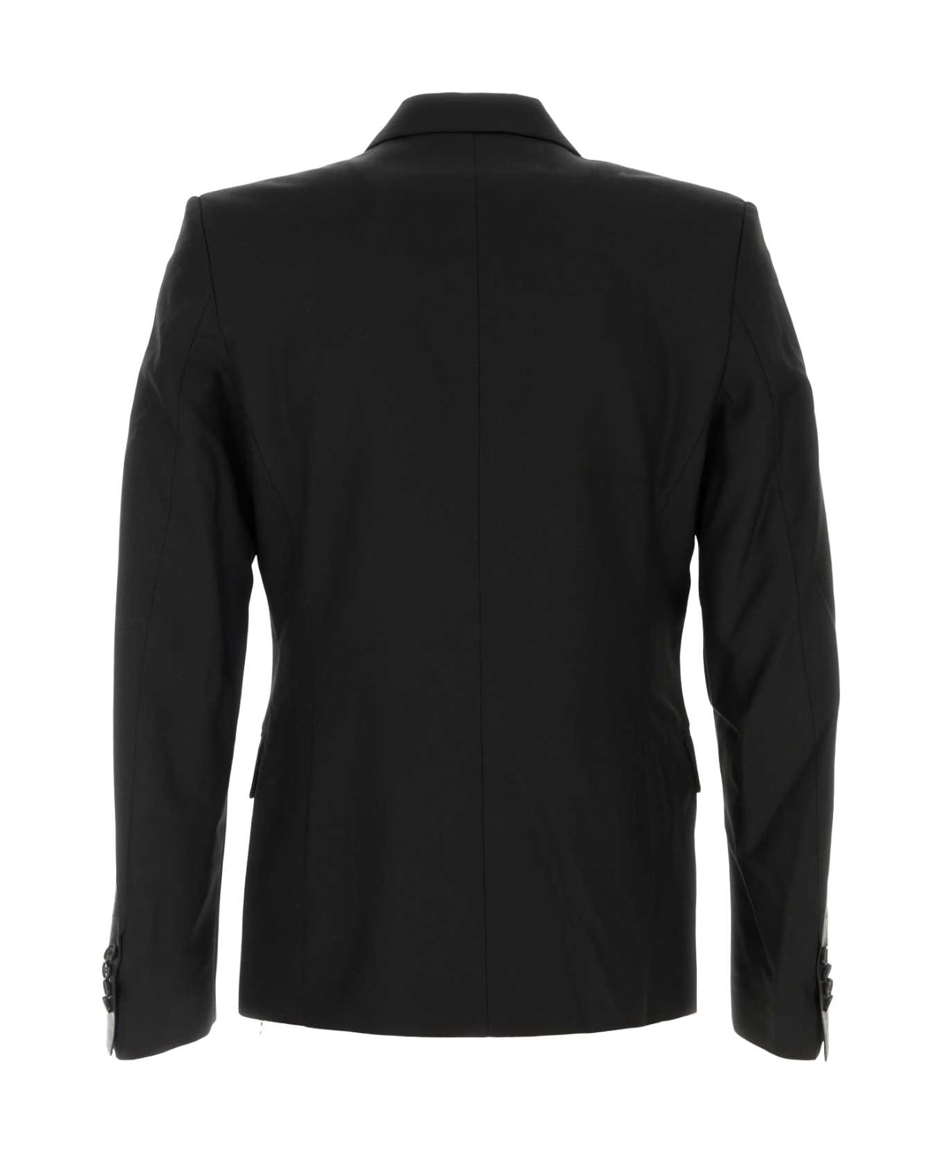 Diesel Black Polyester Blend J-phoenix Blazer - 9XX