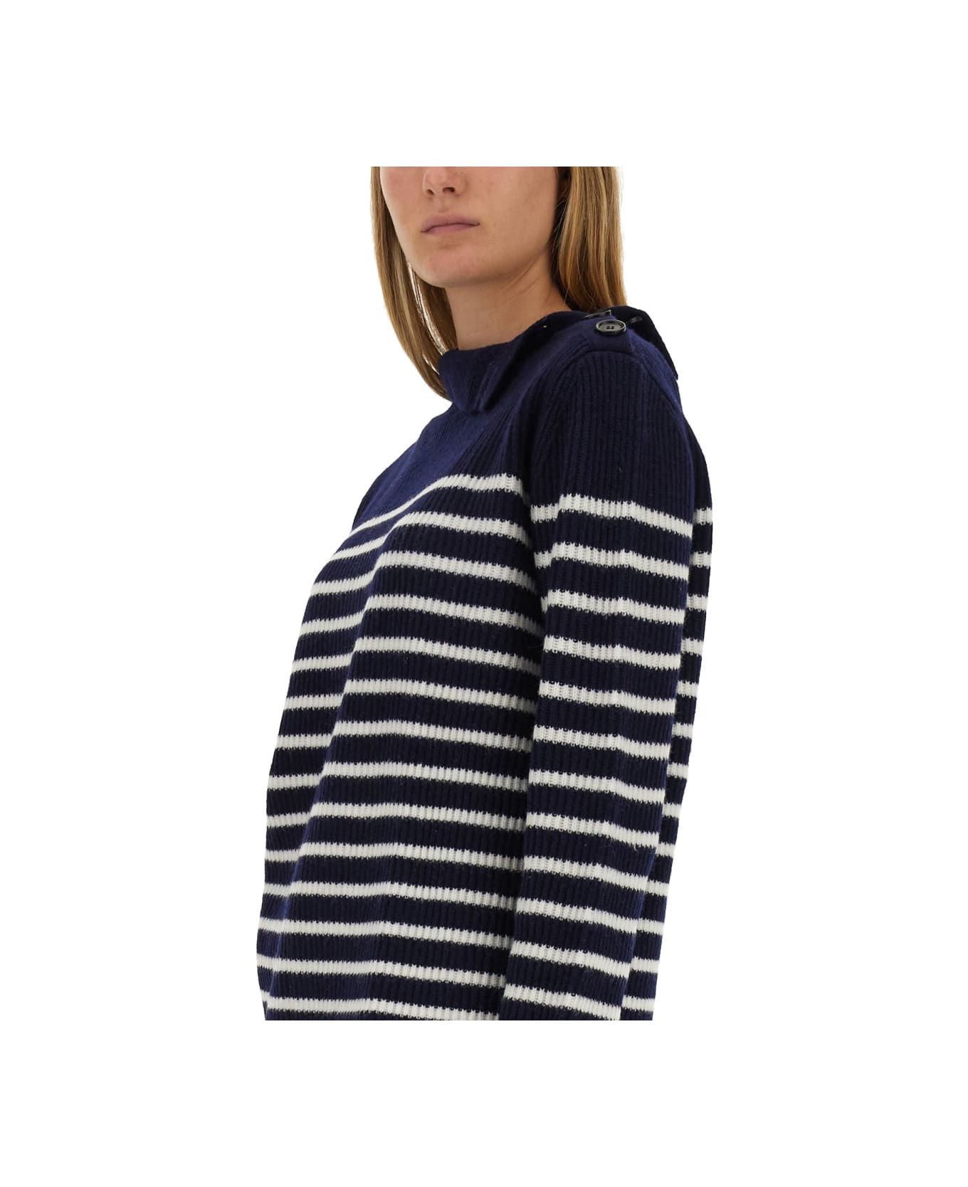 Aspesi Jersey With Stripe Pattern - MULTICOLOUR ニットウェア
