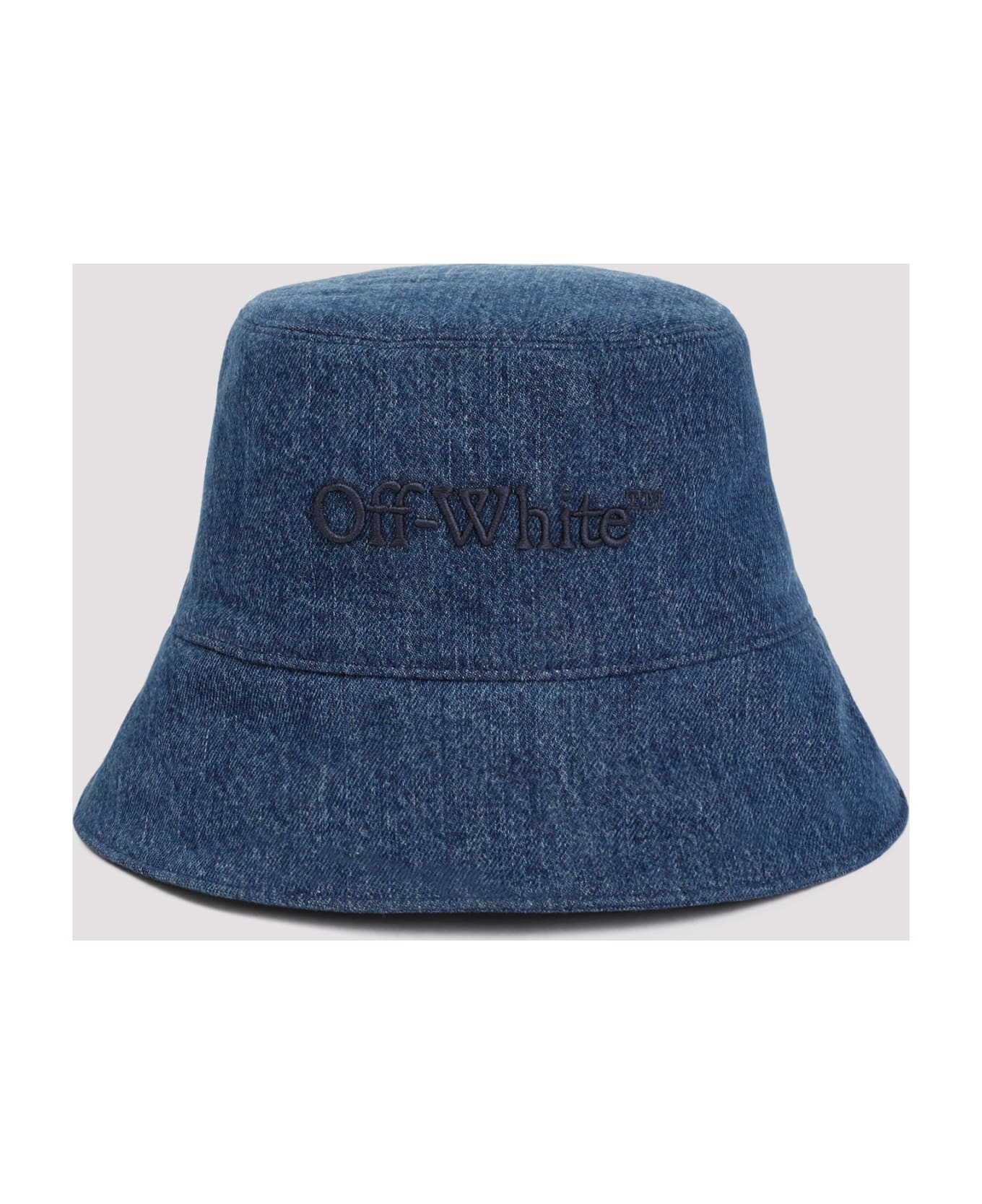 Off-White Denim Bookish Bucket Hat - Medium Blue