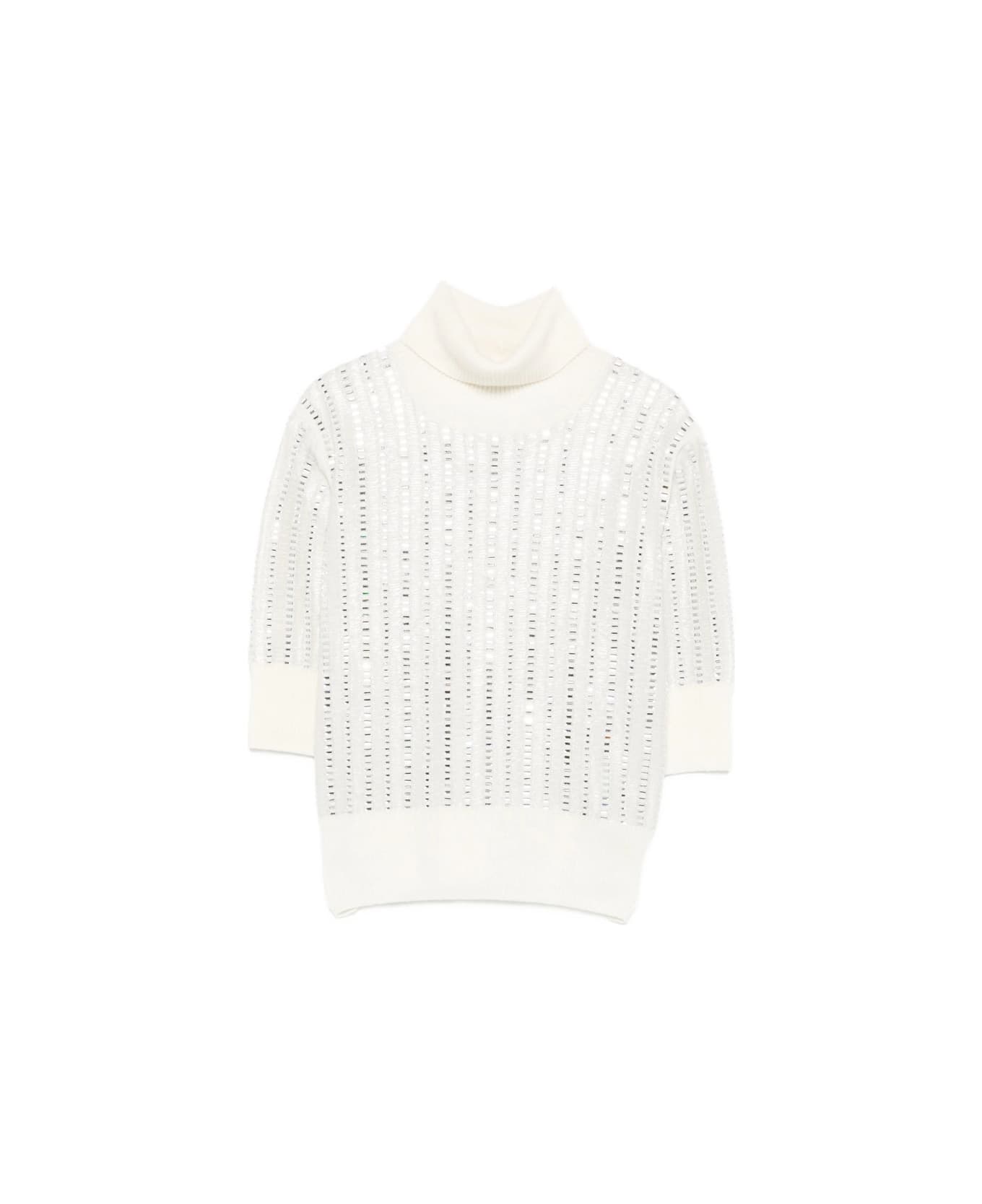 Ermanno Scervino Sweater - WHITE