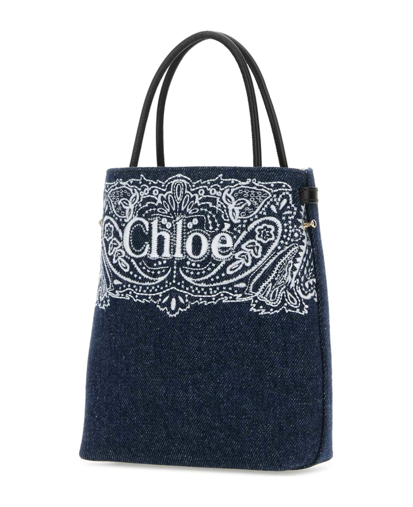 Chloé Denim Micro Sense Handbag - DENIM