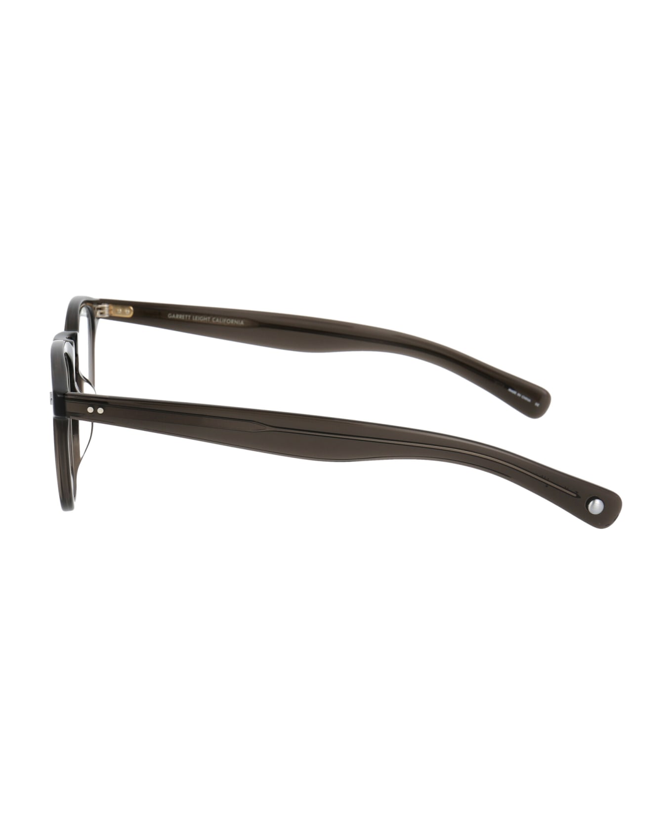 Garrett Leight Hampton X 44 Glasses - BLACK GLASS