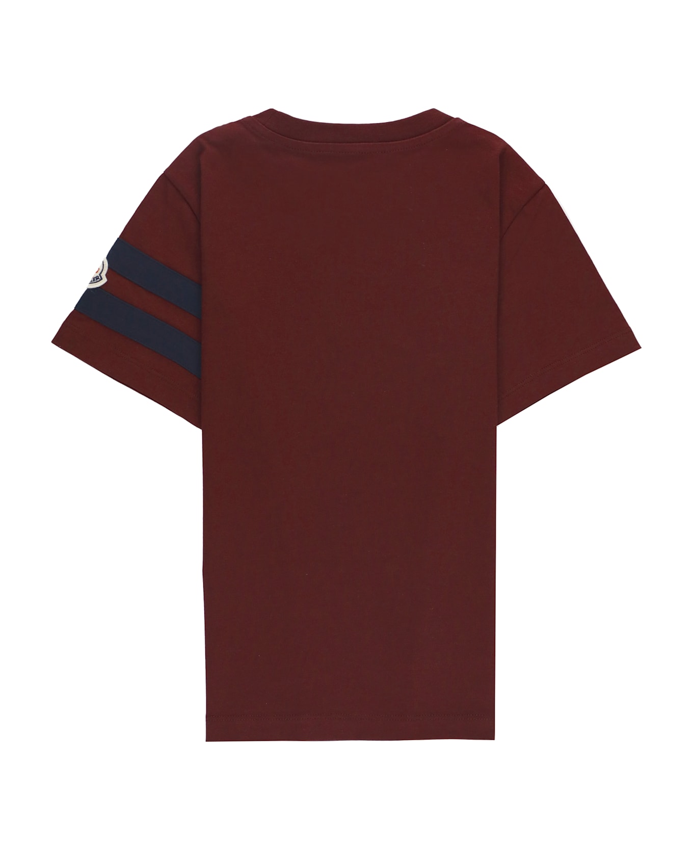 Moncler Cotton T-shirt - Bordeaux