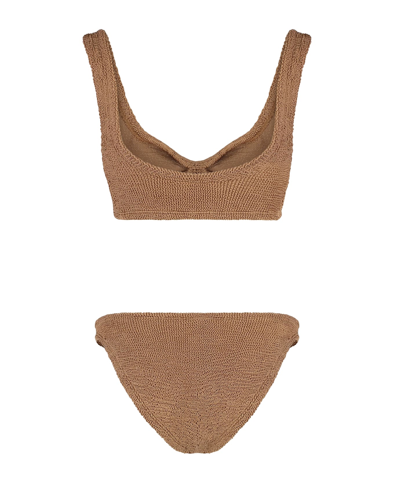 Hunza G Juno Plain Color Bikini - Beige