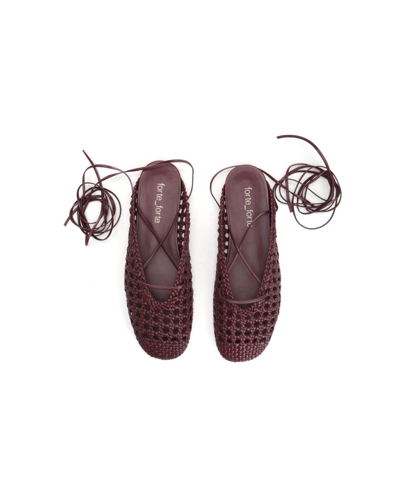 Forte_Forte Leather Mule - Ruby