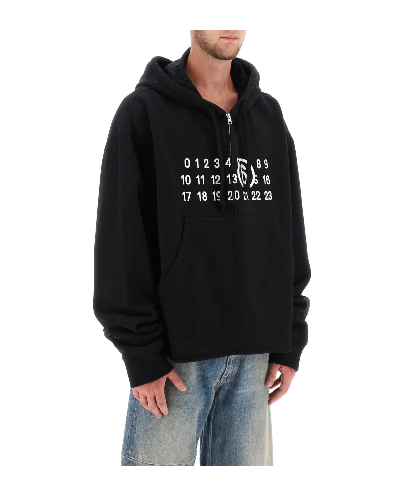 MM6 Maison Margiela Hoodie With Numeric Logo | italist, ALWAYS