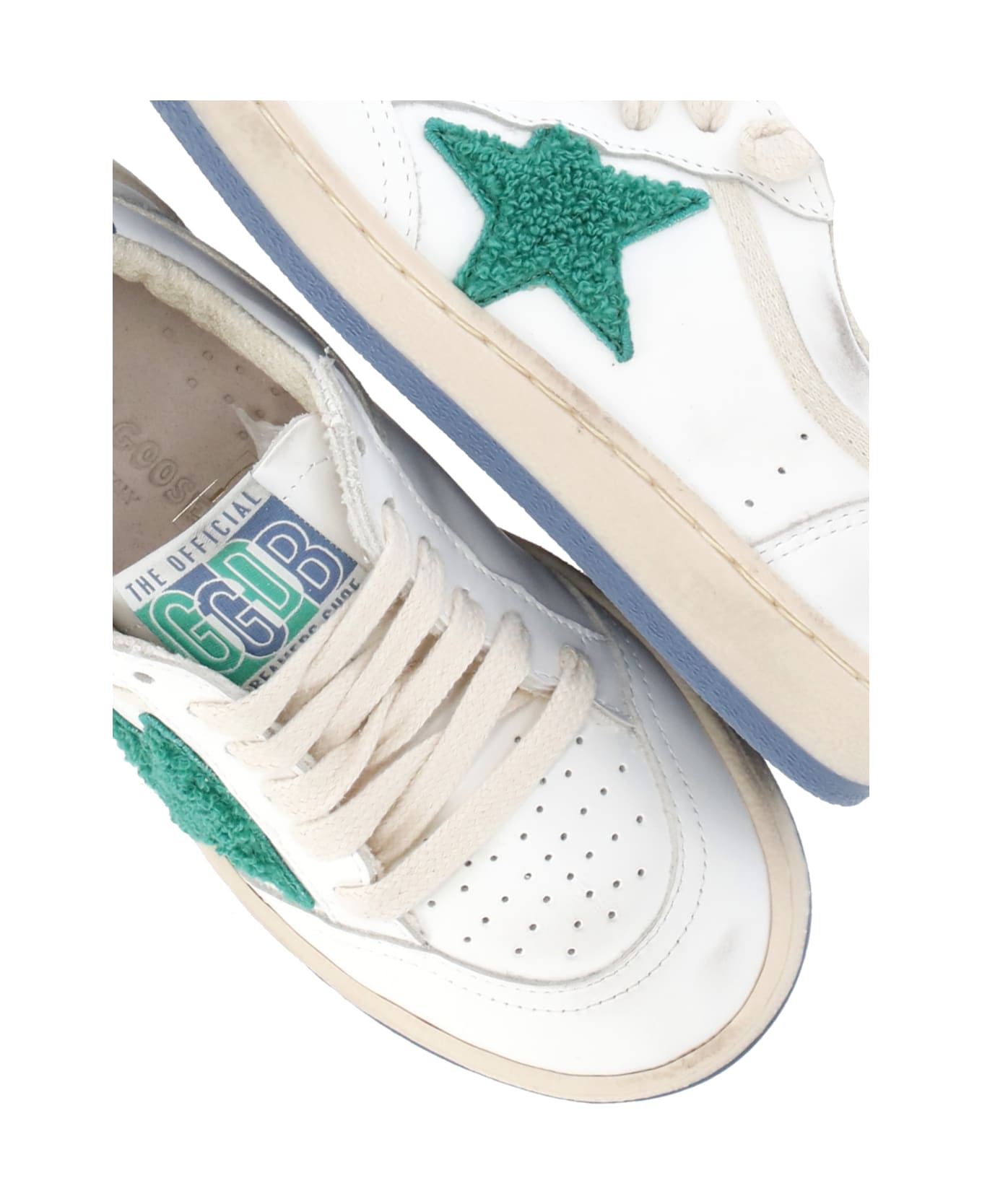 Golden Goose Ball Star New Sneakers - WHITE