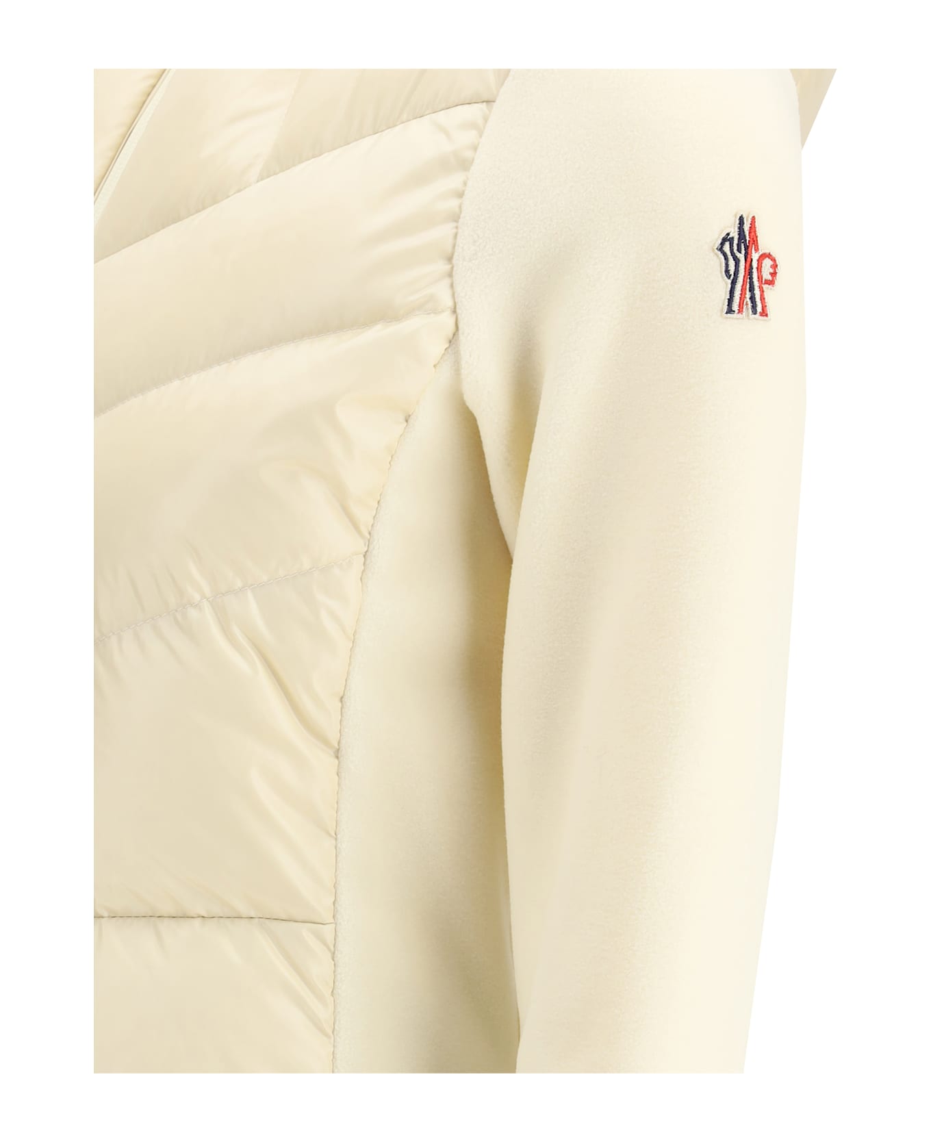 Moncler Grenoble Jacket With Sleeves In Contrast