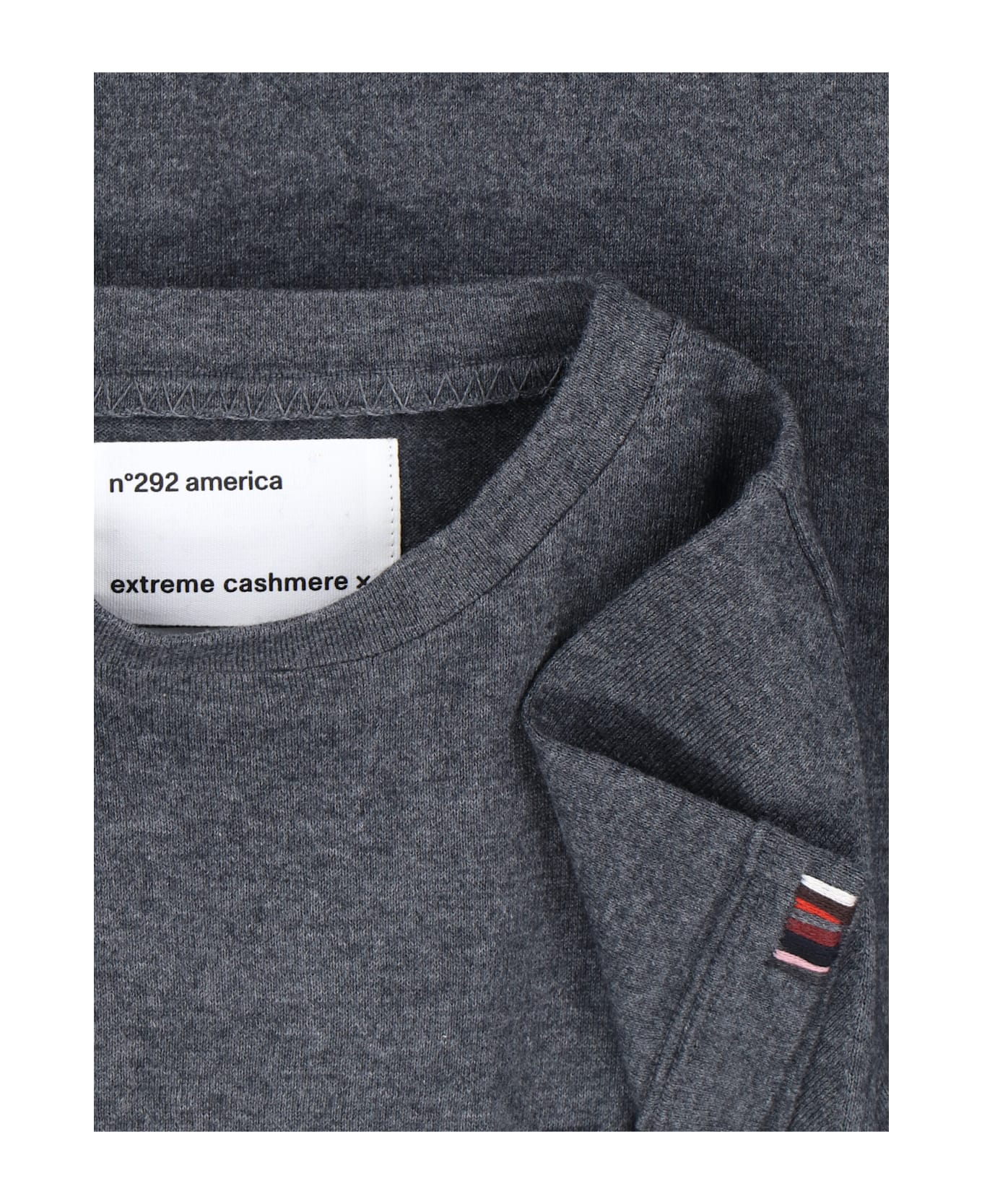 Extreme Cashmere 
n°292 America
 T-shirt - Gray