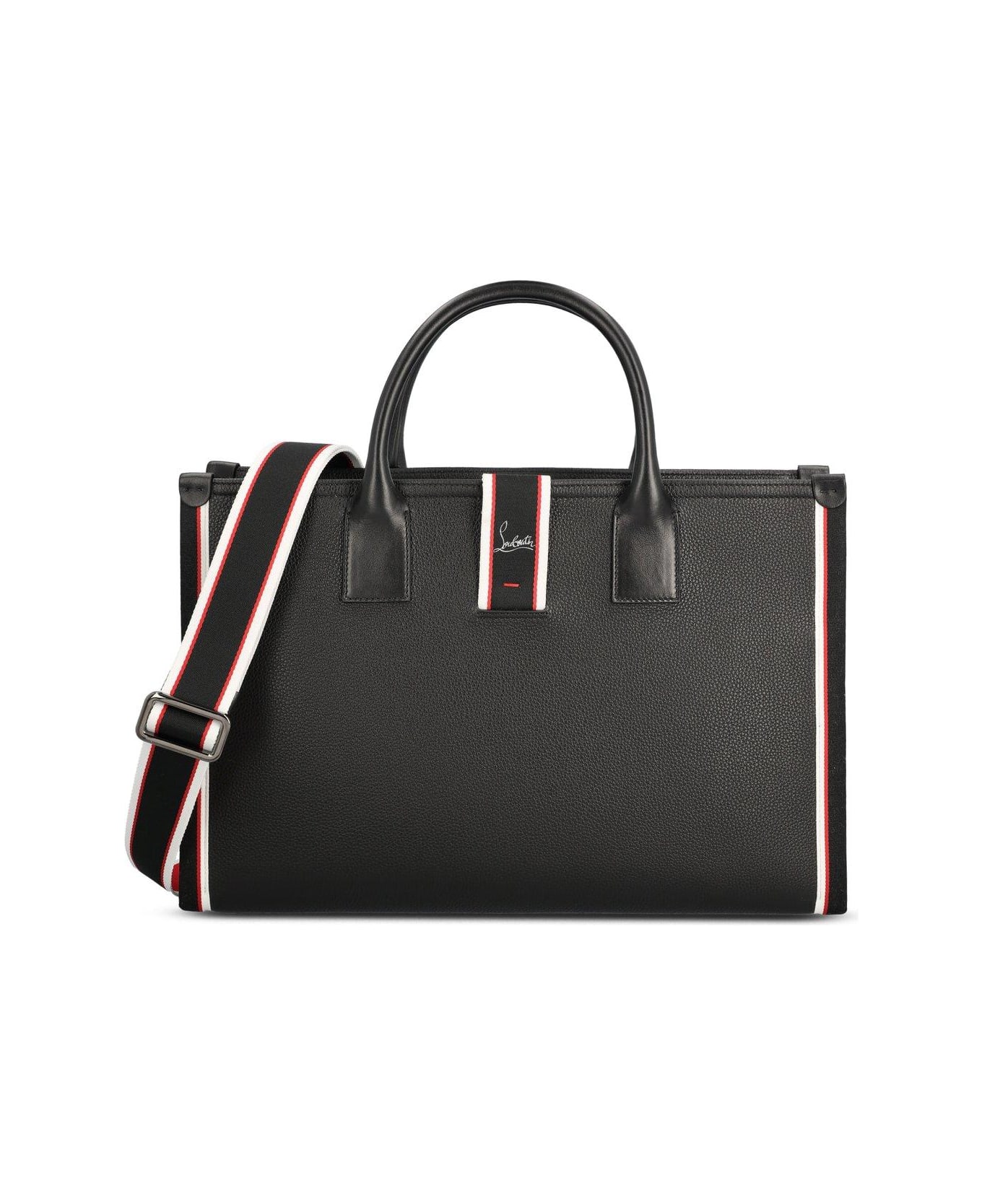 Christian Louboutin Nastroloubi F.a.v. Tote Bag - Black/multi/black