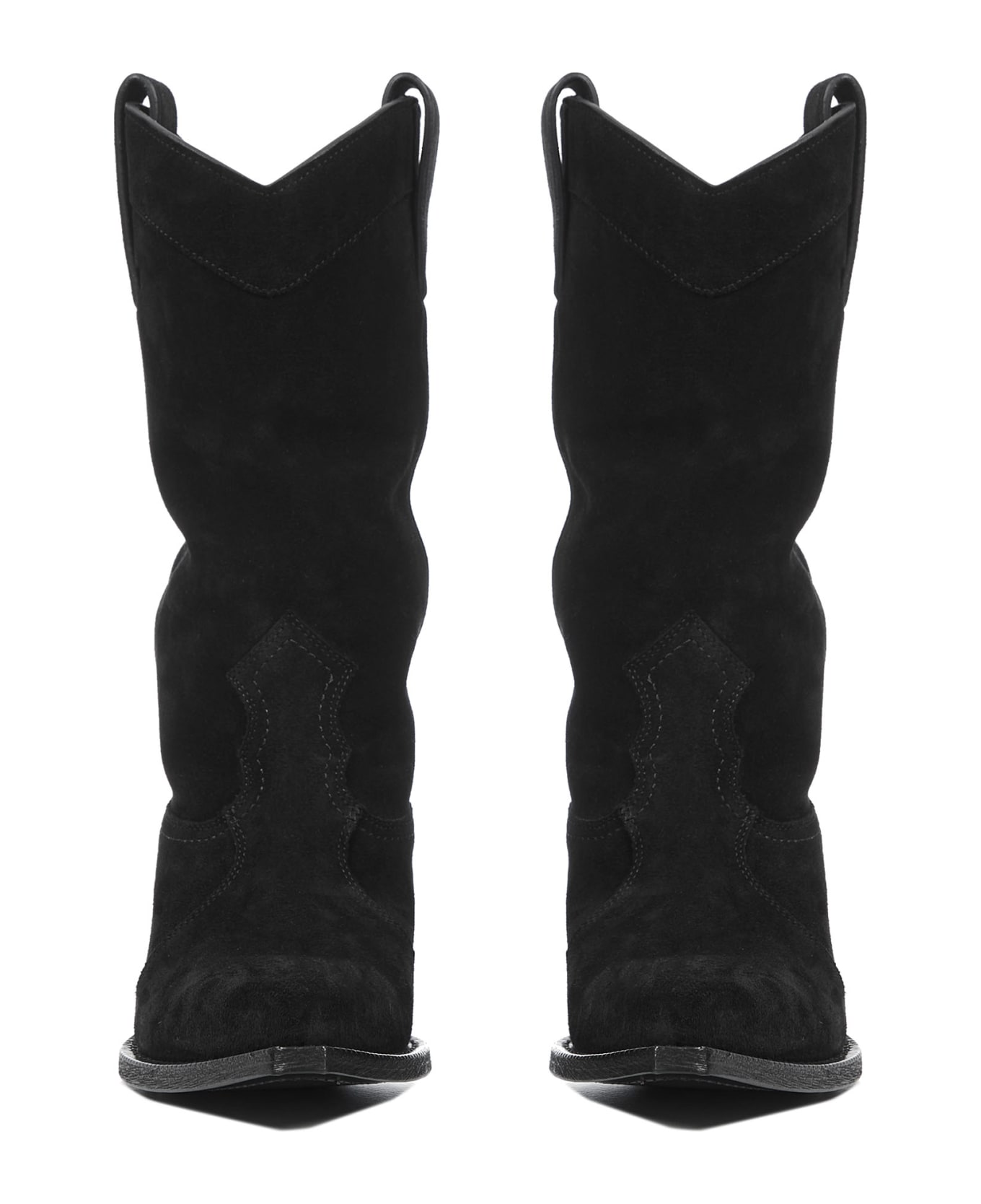 Saint Laurent Lukas Boots - Black