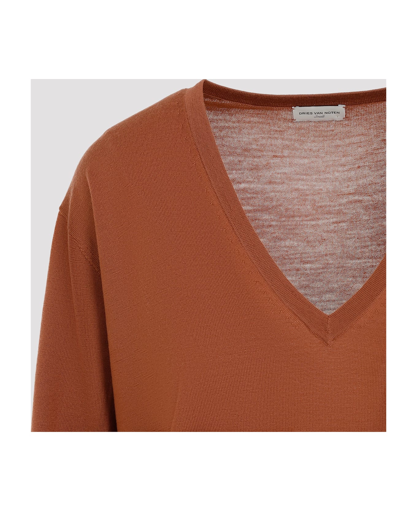 Dries Van Noten Tuomas Pullover - Light Rust