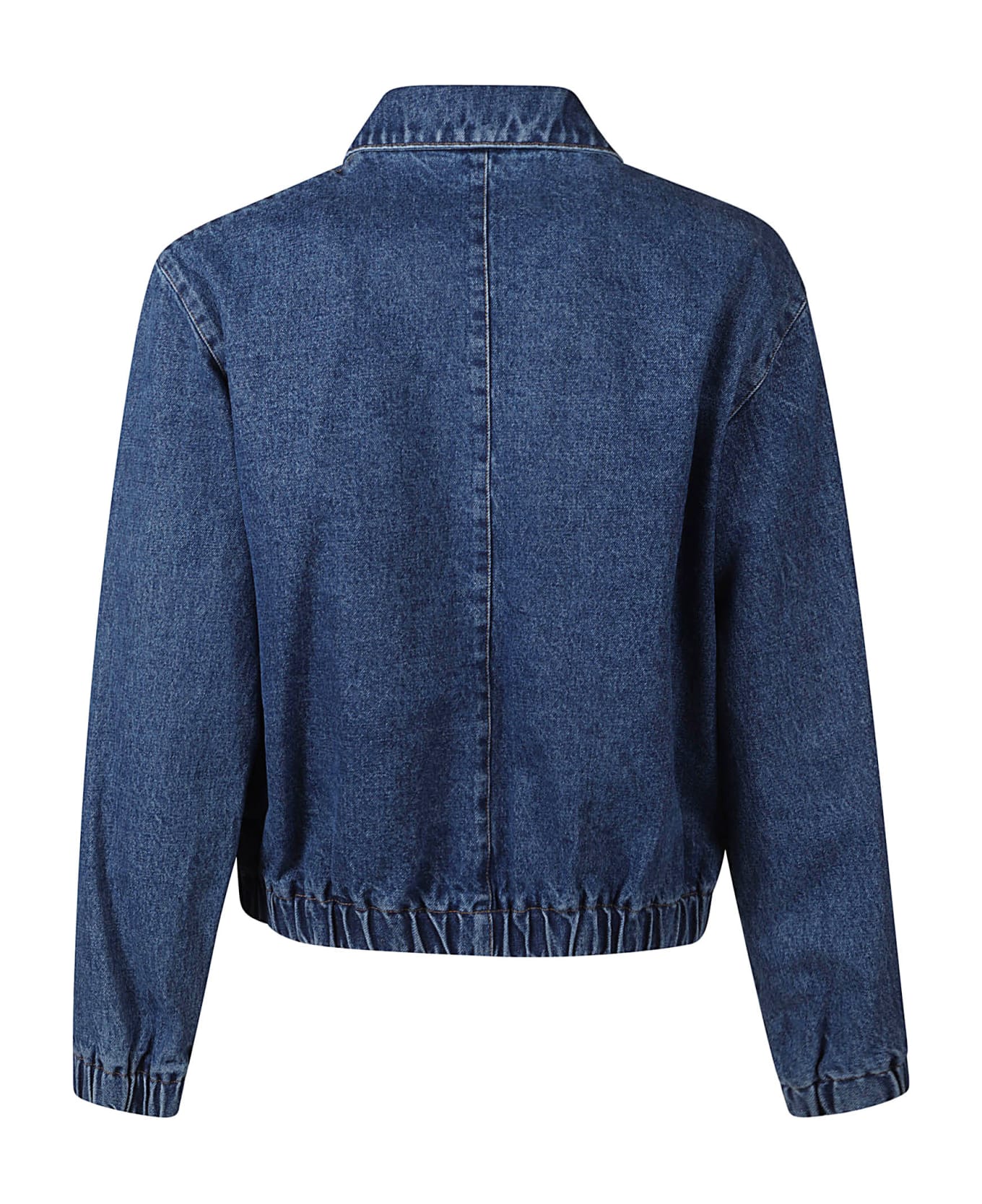 Ami Alexandre Mattiussi Loose Fit Zipped Denim Jacket - Blue ジャケット