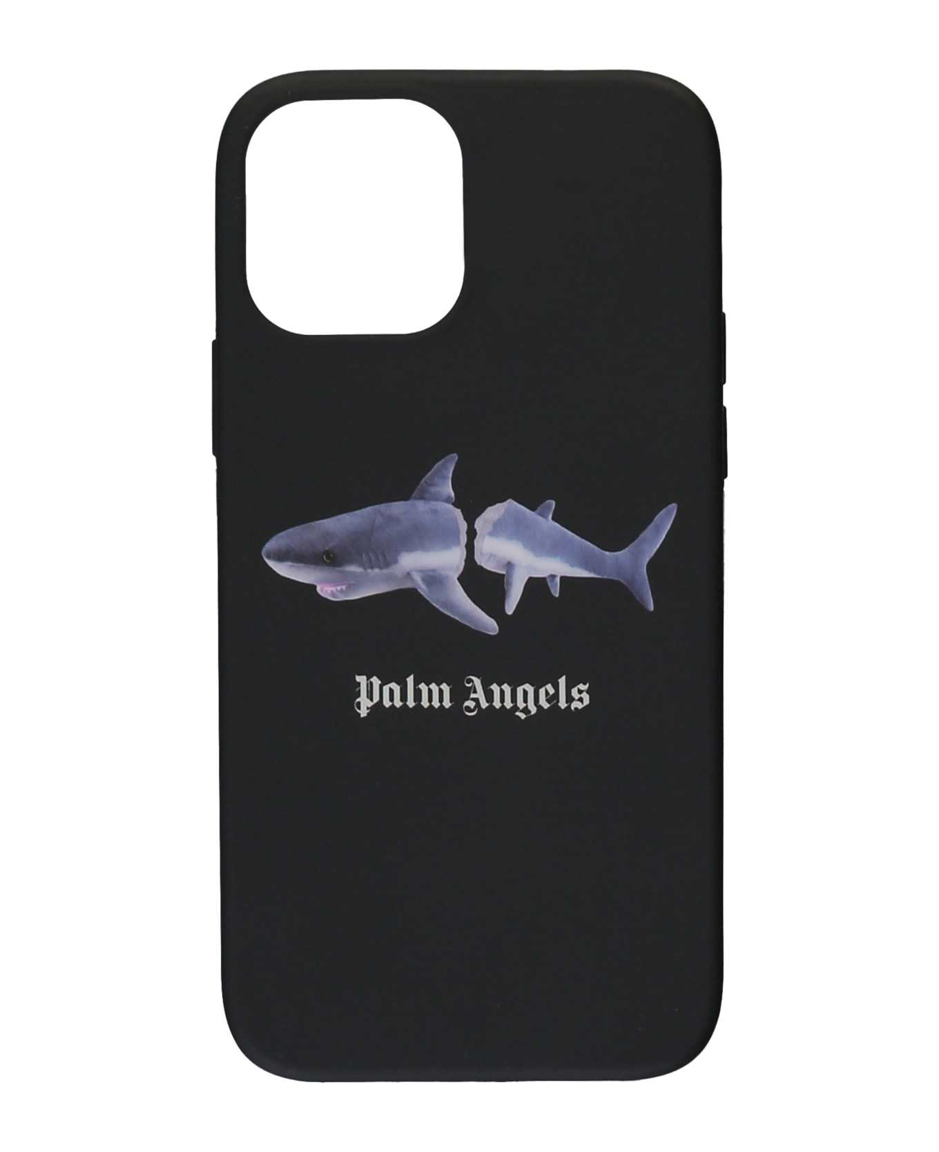 Palm Angels Logo Detail Iphone 12/12 Pro Case - black デジタルアクセサリー
